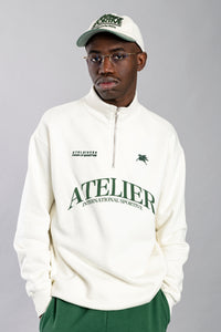 Goodies Sportive - Atelier Half Zip (Ecru)