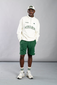 Goodies Sportive - Atelier Half Zip (Ecru)