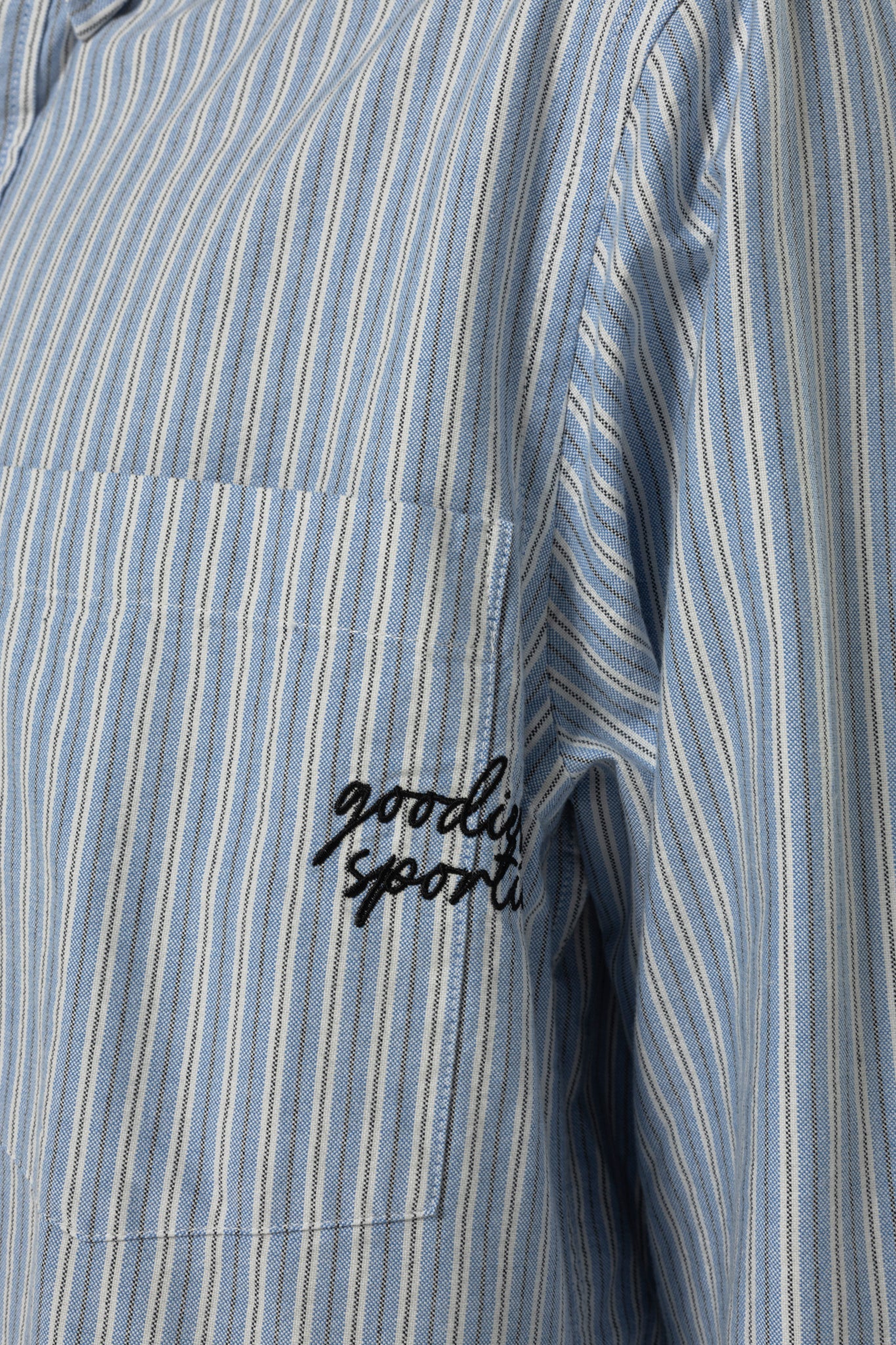 Goodies Sportive - BB Oxford Shirt (Blue / White)