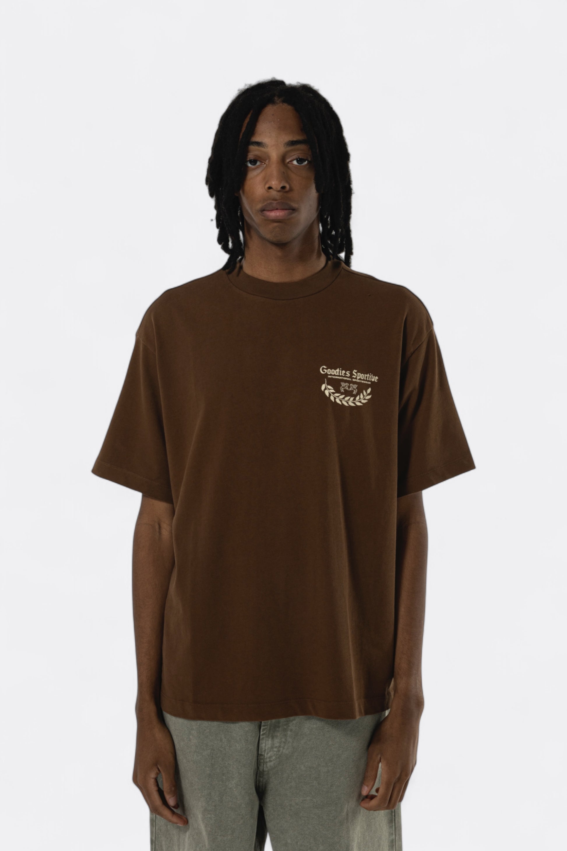 Goodies Sportive - Caesar Tee (Brown)