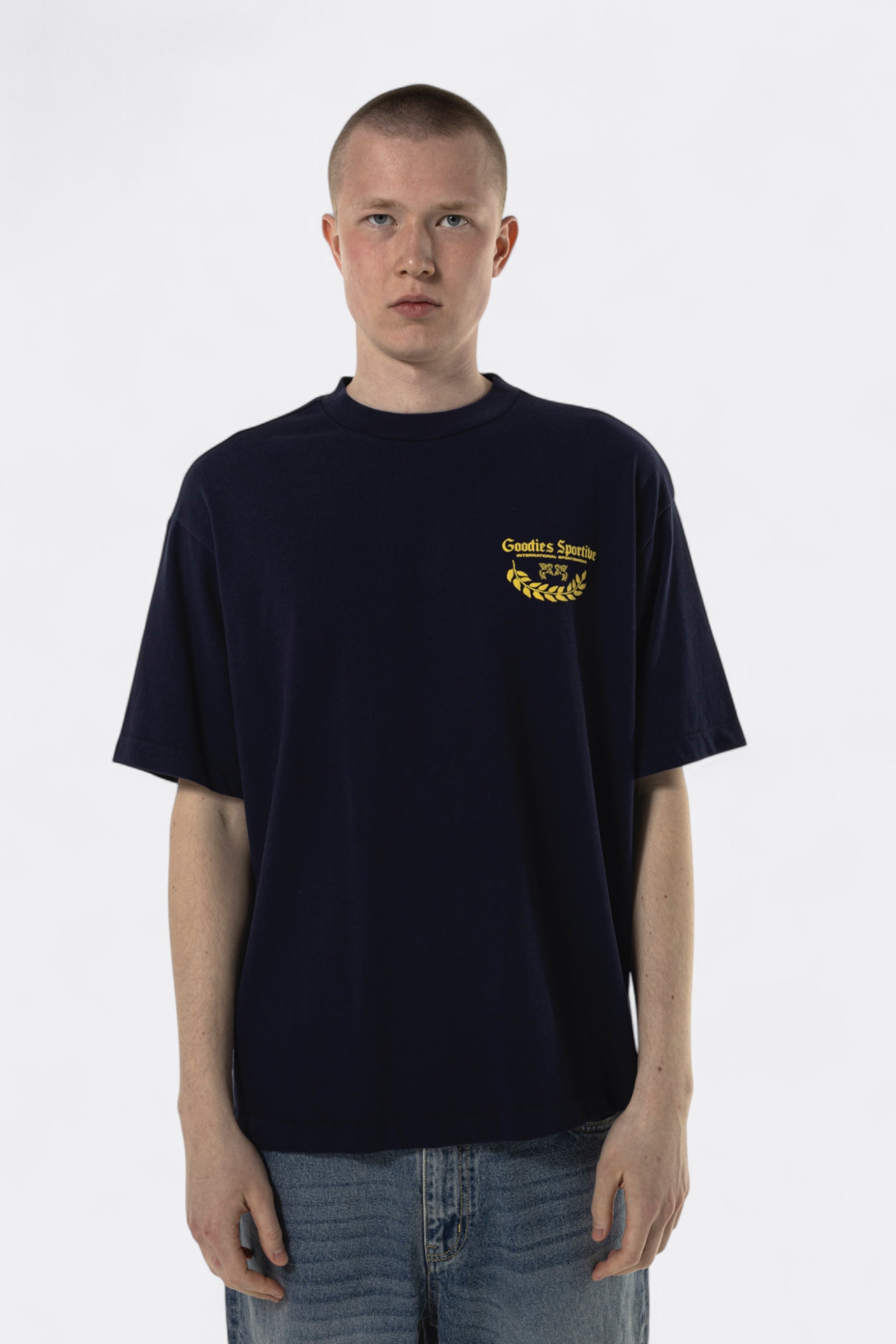Goodies Sportive - Caesar Tee (Navy)