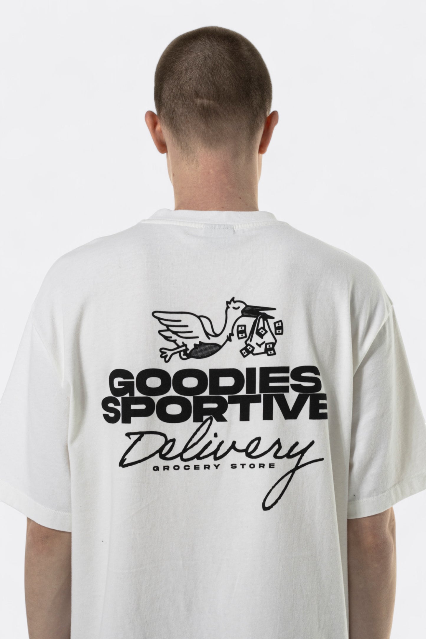 Goodies Sportive - Delivery Tee (White)