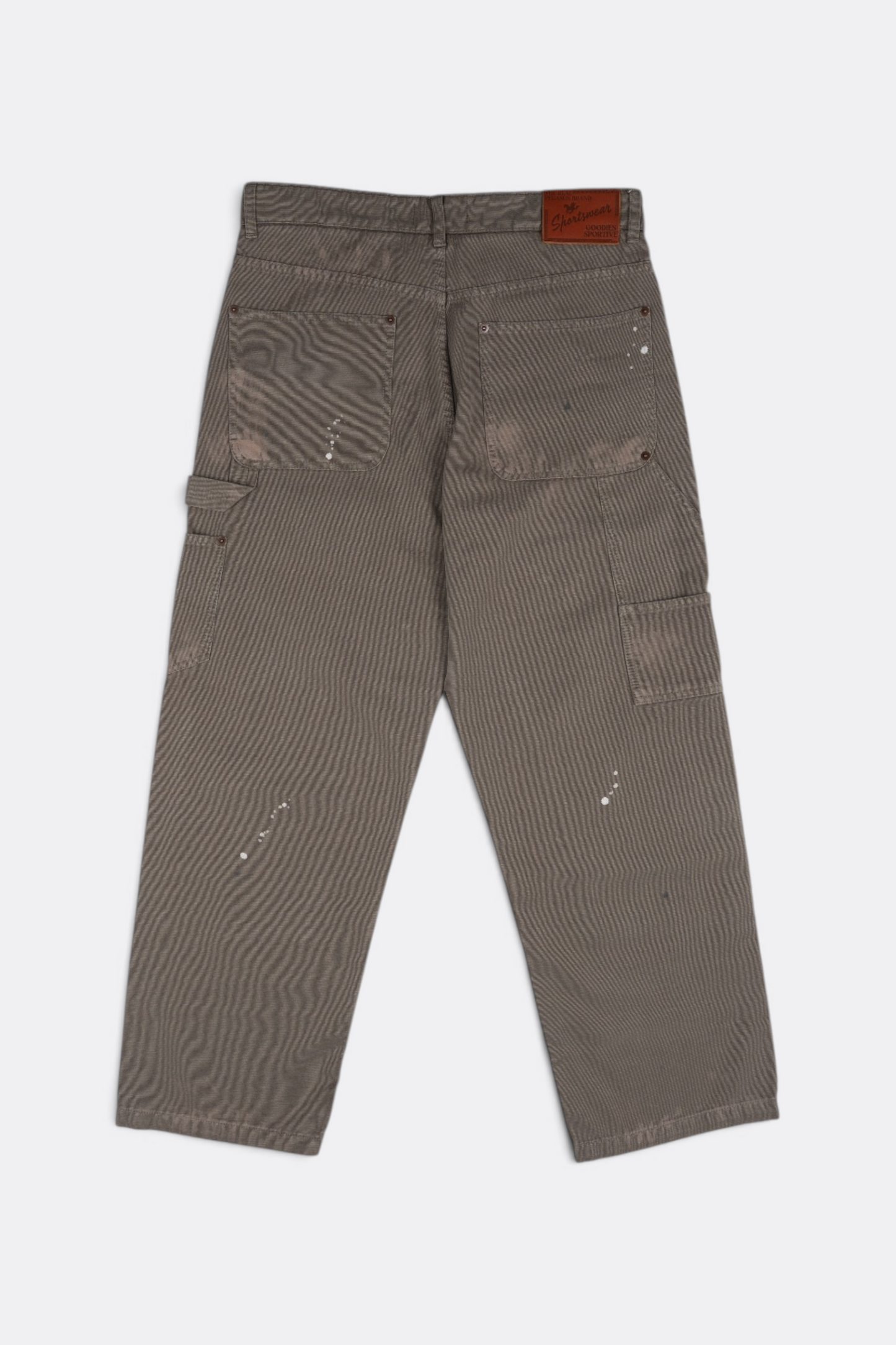 GOODIES SPORTIVE Dirty Pants Grey | Pantalon Carpenter Coton Canvas | Edgar Bdx