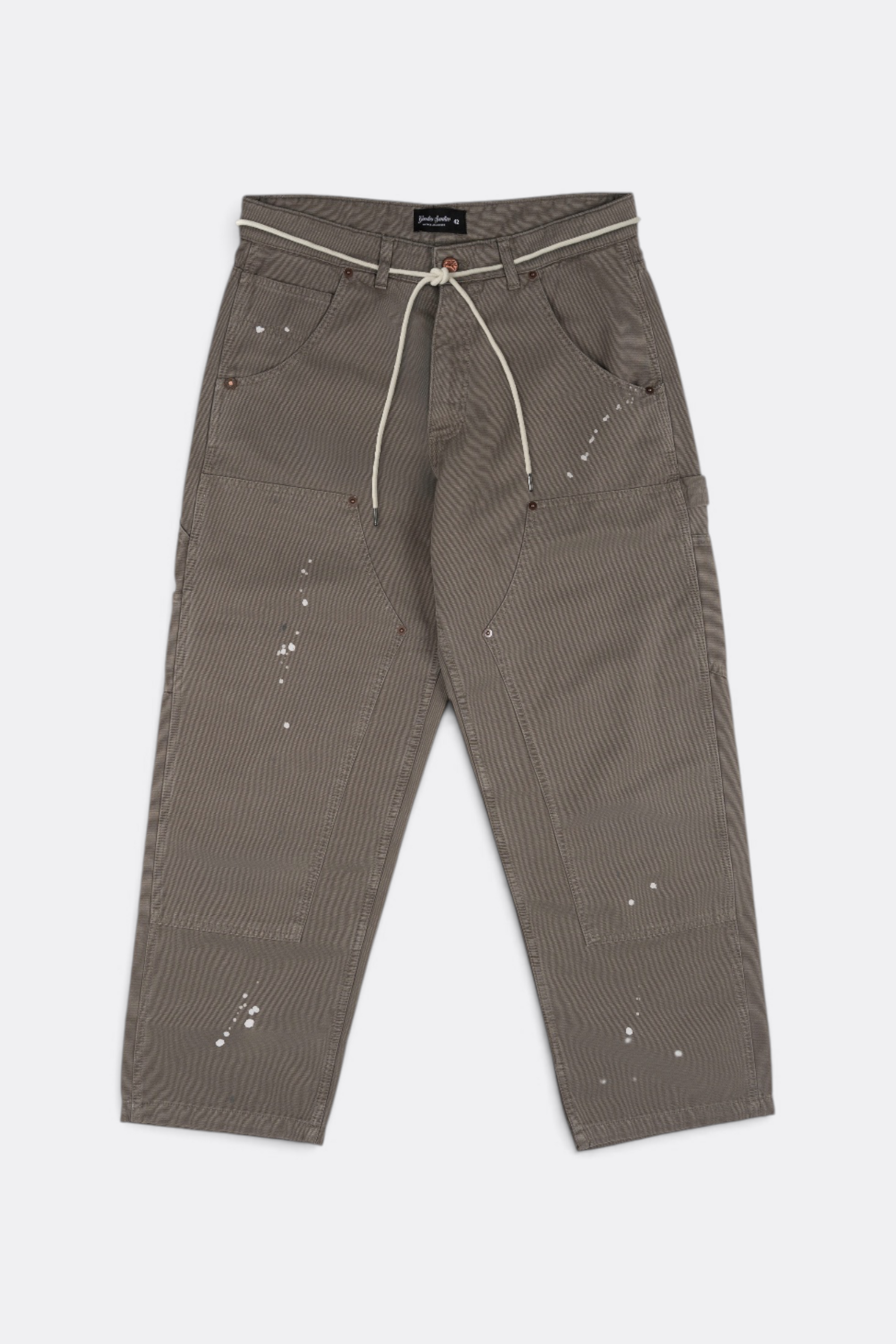 GOODIES SPORTIVE Dirty Pants Grey | Pantalon Carpenter Coton Canvas | Edgar Bdx