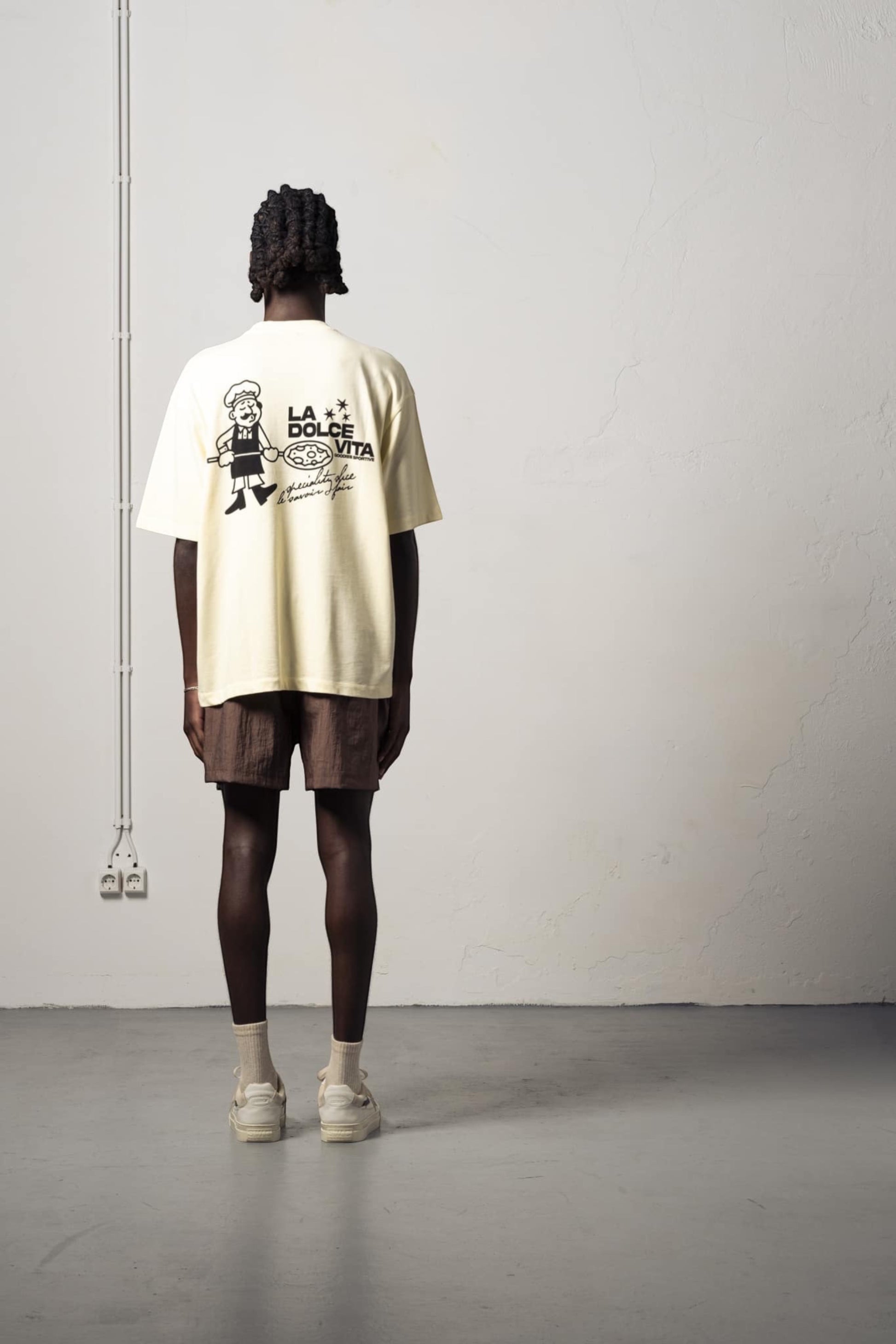 Goodies Sportive Dolce Vita Tee Butter | T-Shirt Coton Premium Portugal