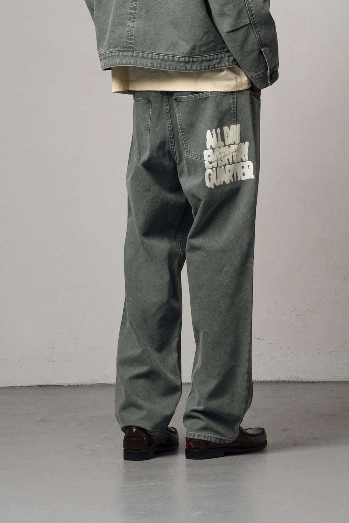 GOODIES SPORTIVE Everyday Quartier Green Pants | Pantalon | Edgar Bdx