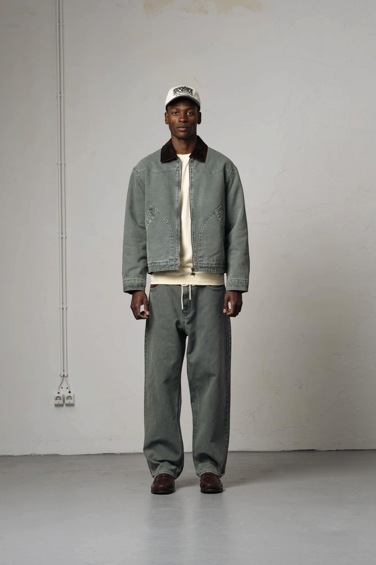 GOODIES SPORTIVE Everyday Quartier Jacket Green | Veste | Edgar Bdx