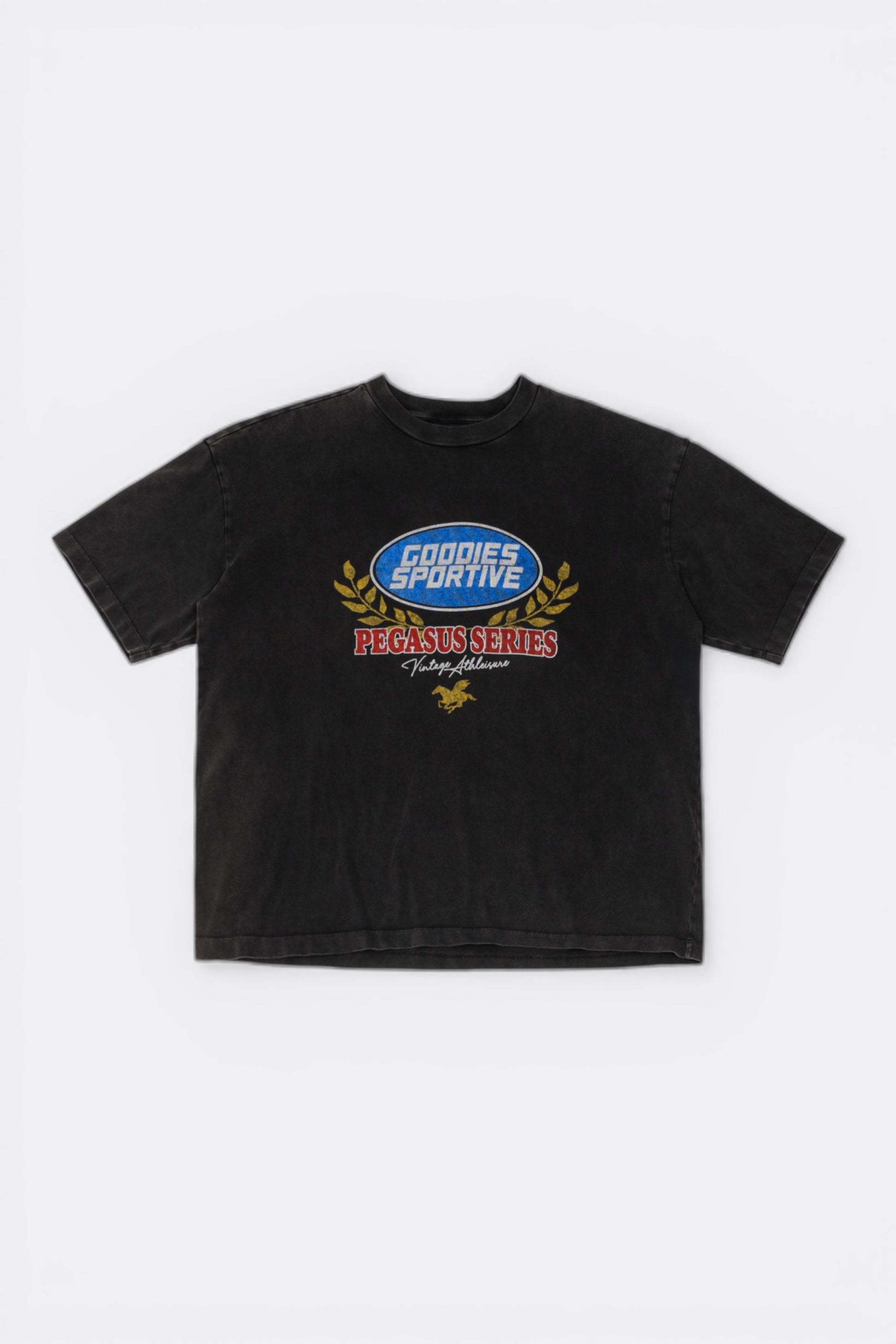 T-Shirt Black Fadeout Caesar Premium - Streetwear Goodies Sportive | Edgar Bdx