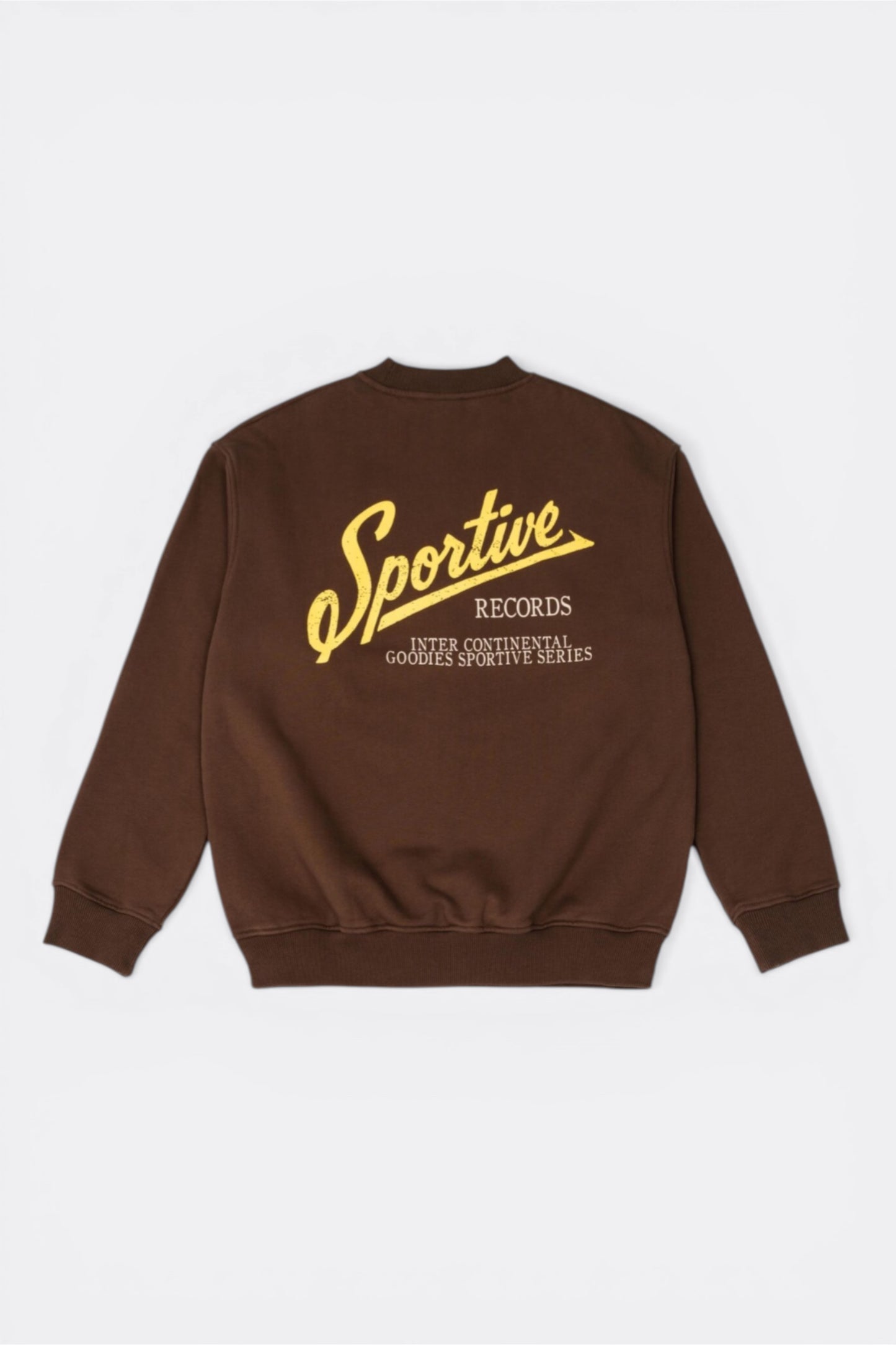 Goodies Sportive Intercontinental Crewneck Brown | Sweatshirt Coton Portugal