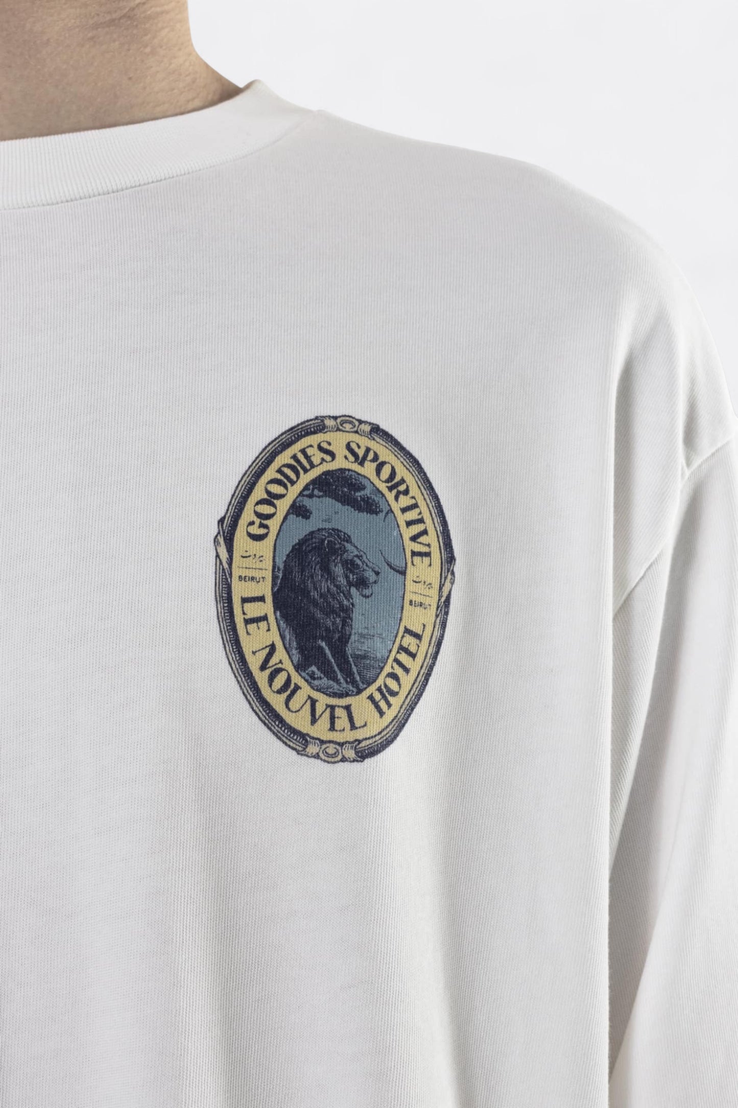 Goodies Sportive - Le Nouvel Hotel Tee (White)