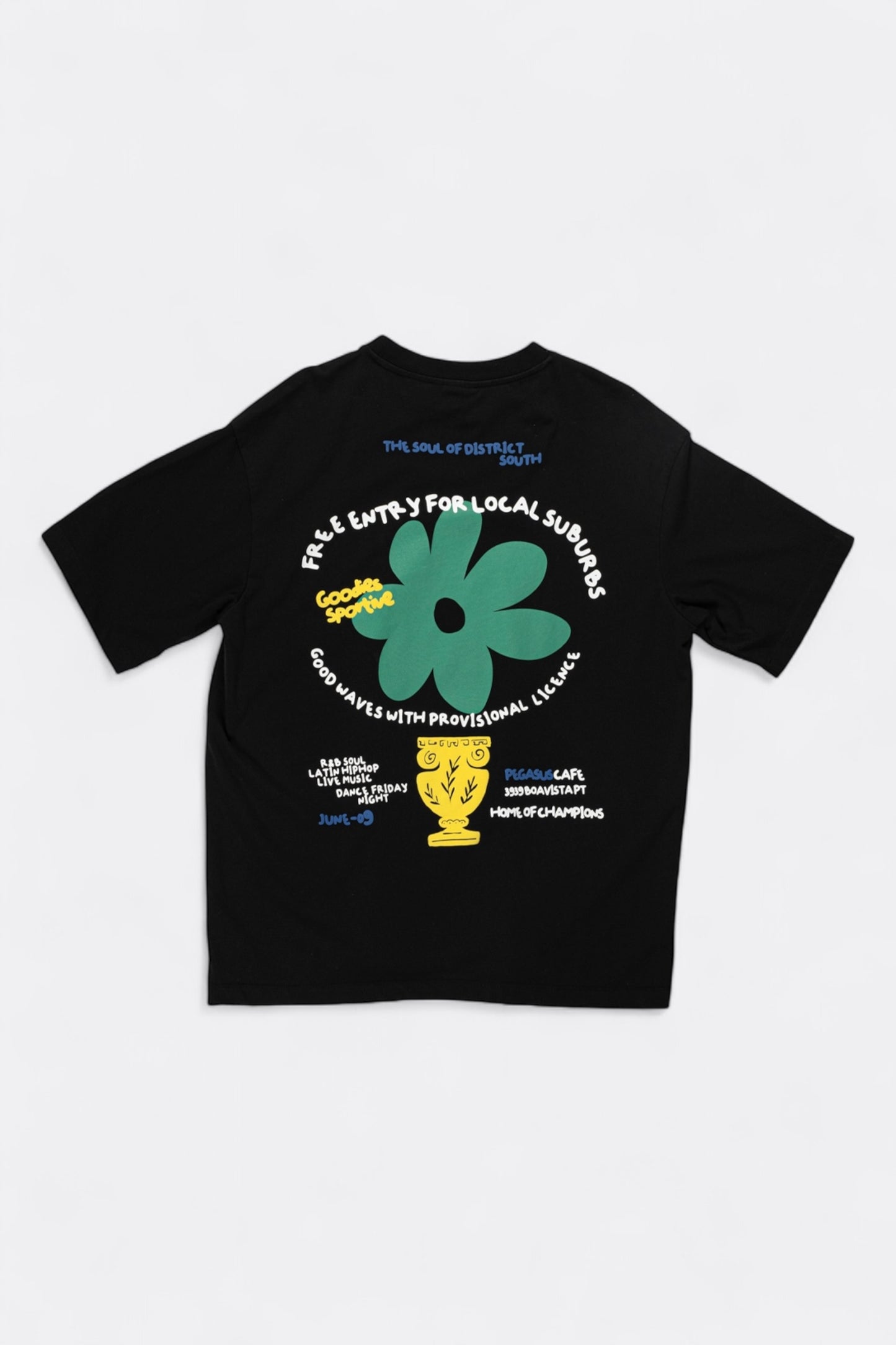 Goodies Sportive - Local Suburbs Tee (Black)