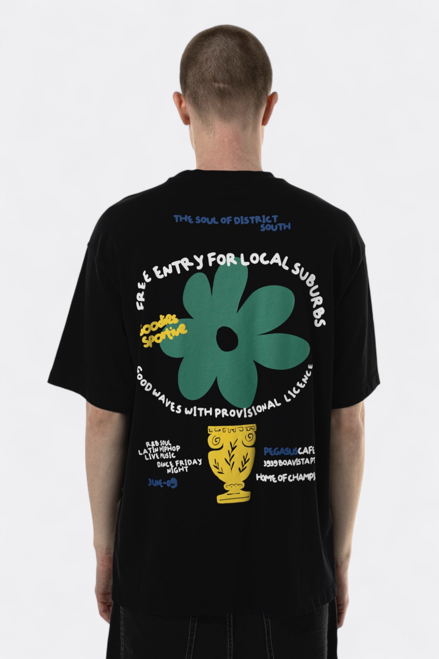 Goodies Sportive - Local Suburbs Tee (Black)