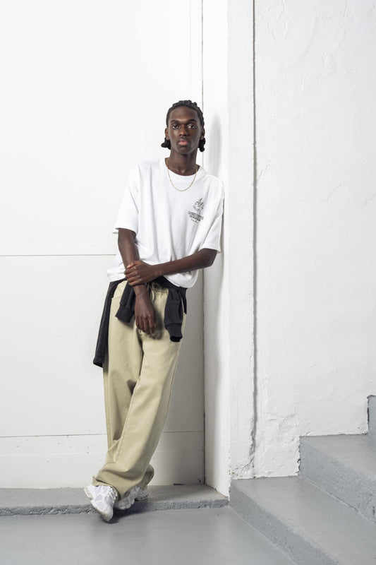 T-Shirt Blanc Multi Pegasus - Streetwear Graphique Goodies Sportive | Edgar Bdx