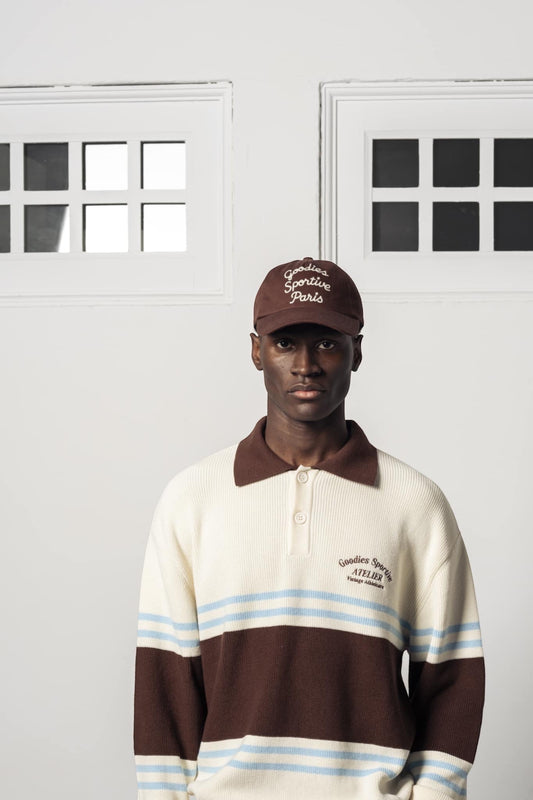 Goodies Sportive Mustang Paris Cap Brown | Casquette Sergé Coton Portugal