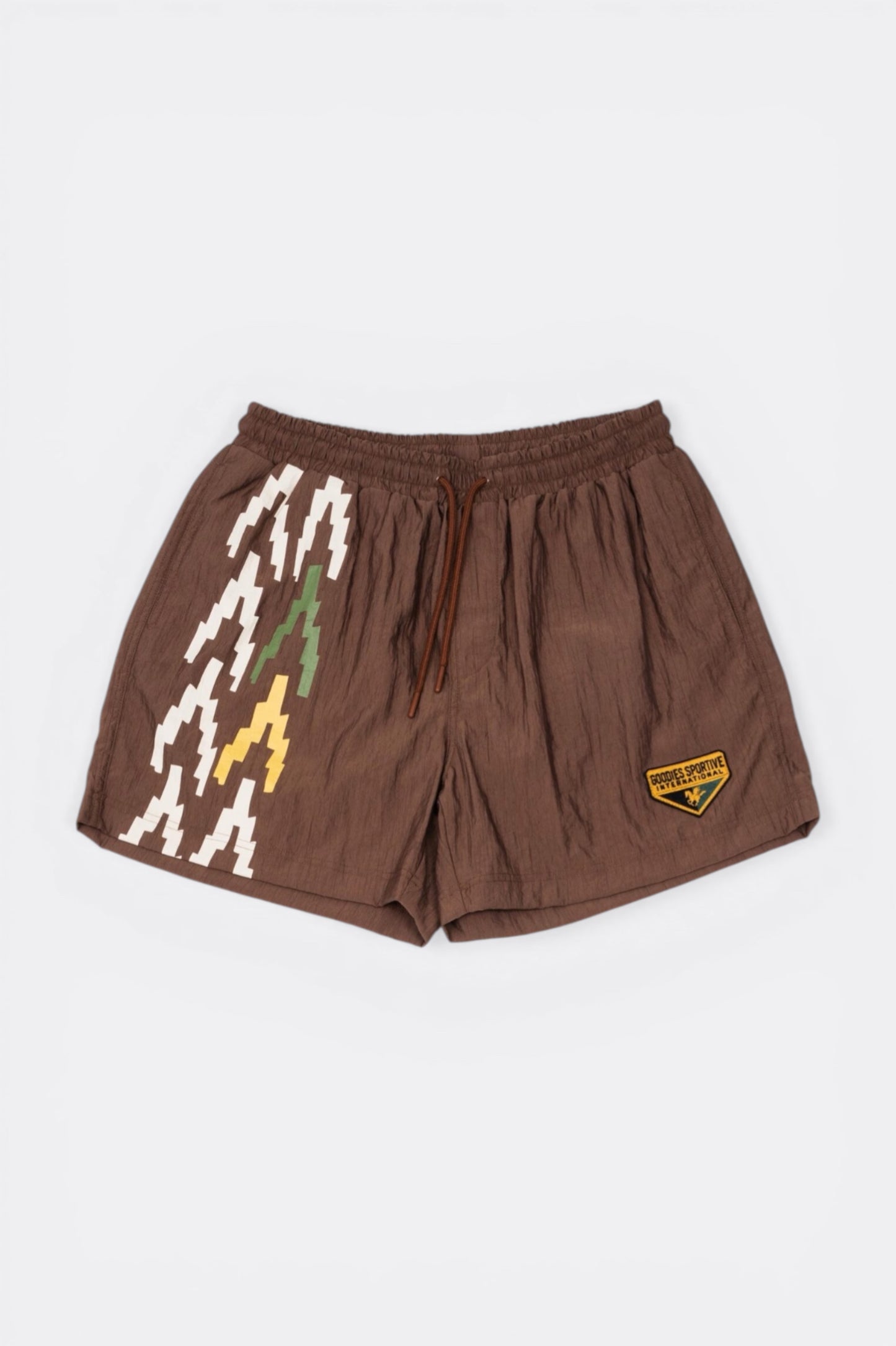 Goodies Sportive Mustang Swimshort Brown | Short de Bain Nylon Portugal