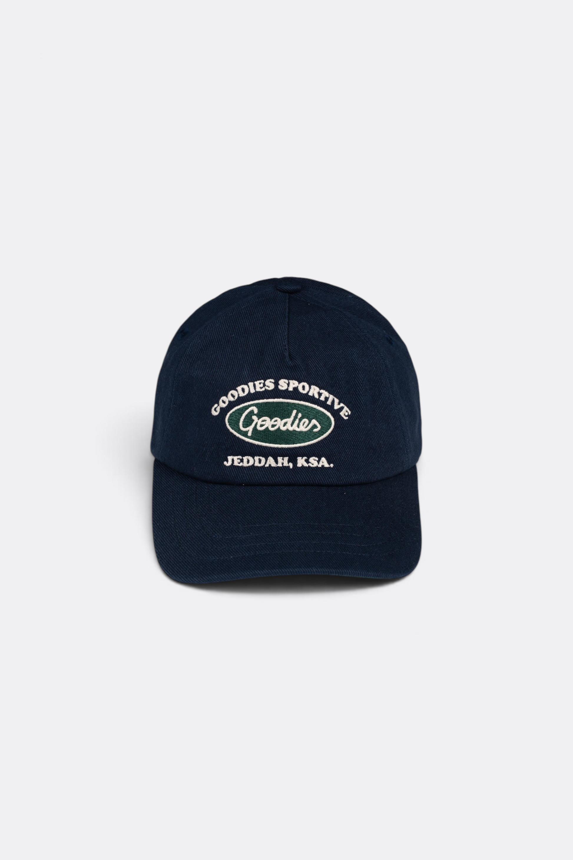 GOODIES SPORTIVE Navy And Green Cap Navy Green | Casquette Snapback Coton | Edgar Bdx