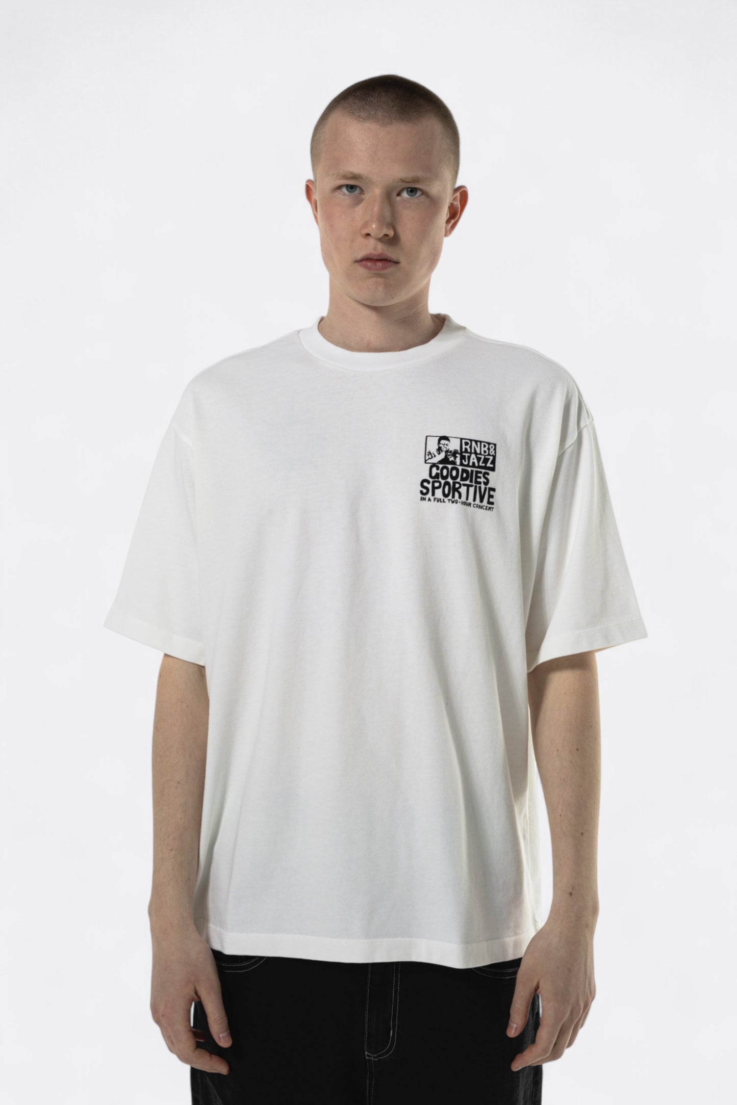 Goodies Sportive - New Orleans Tee (White)