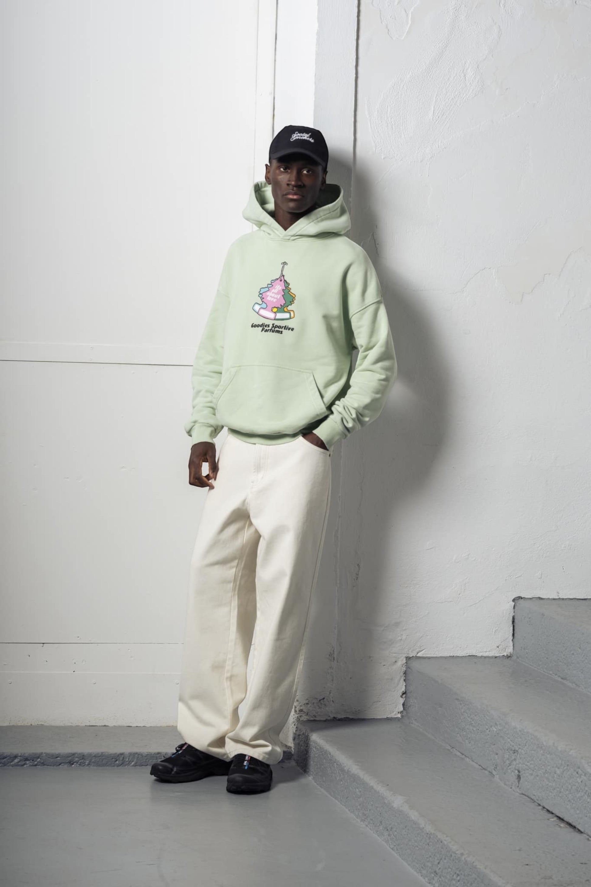 Goodies Sportive Parfum Mint Hoodie Mint | Sweat Capuche Coton Portugal