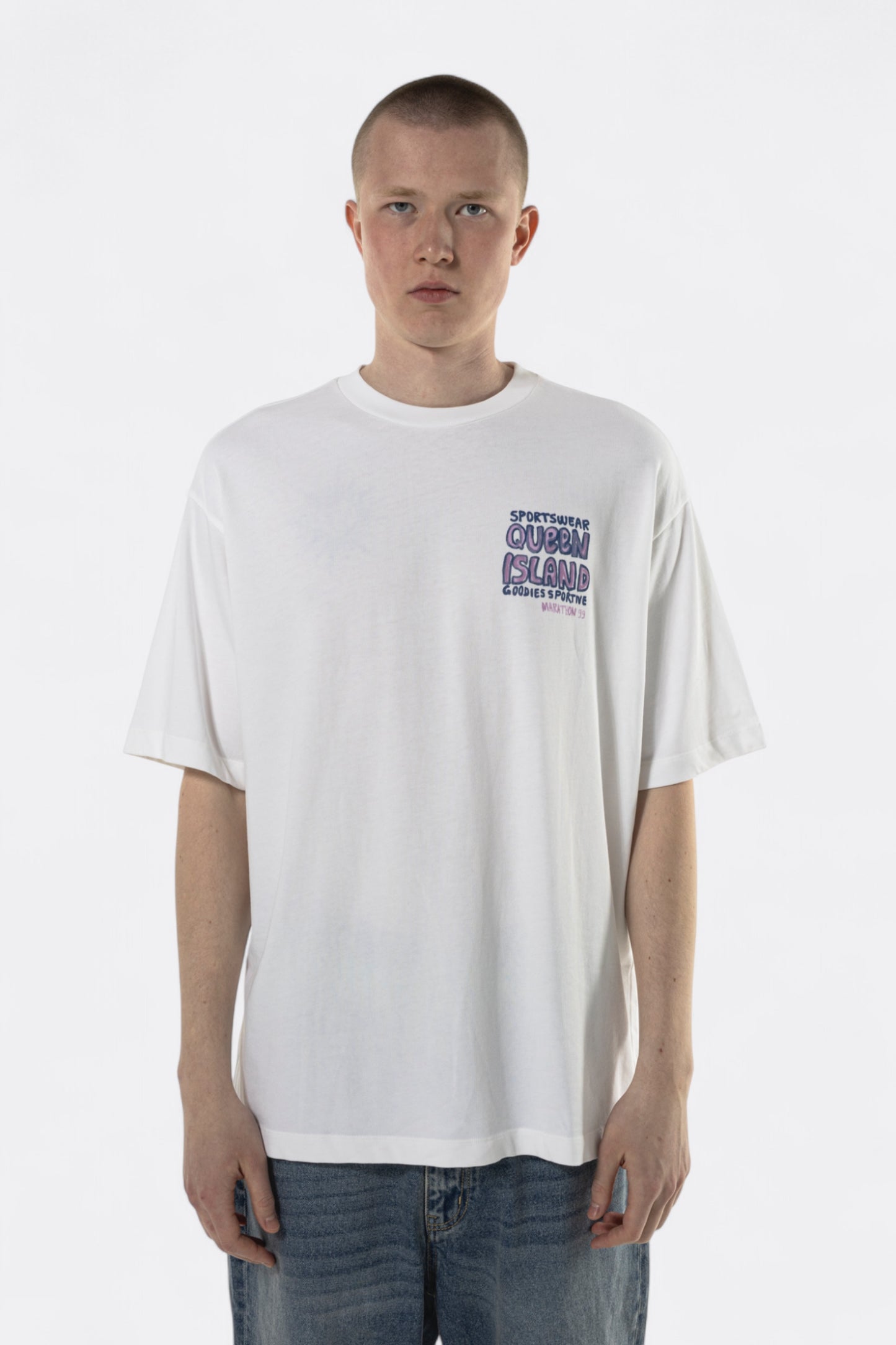 Goodies Sportive - Queen Island Tee (White)