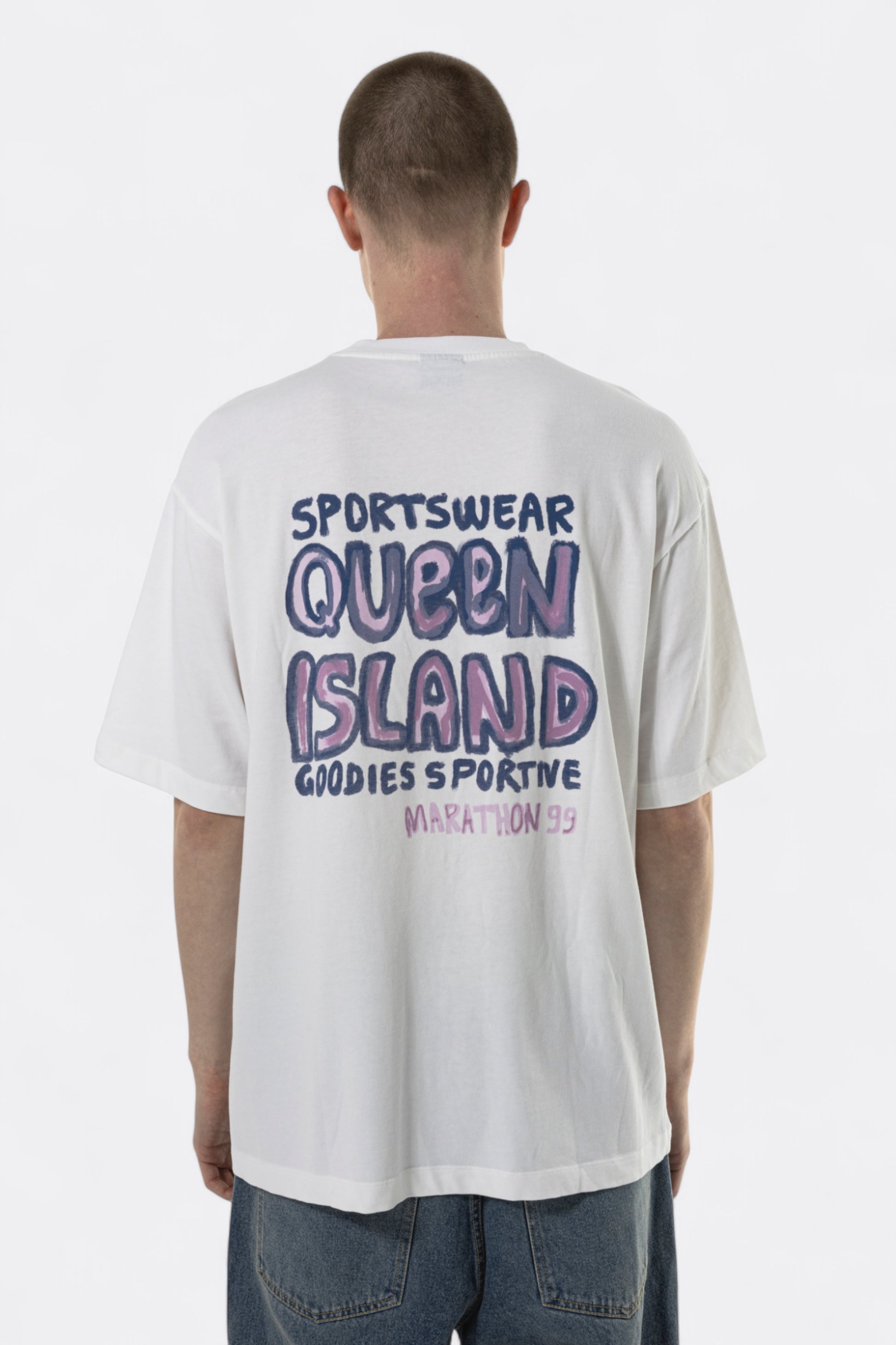 Goodies Sportive - Queen Island Tee (White)