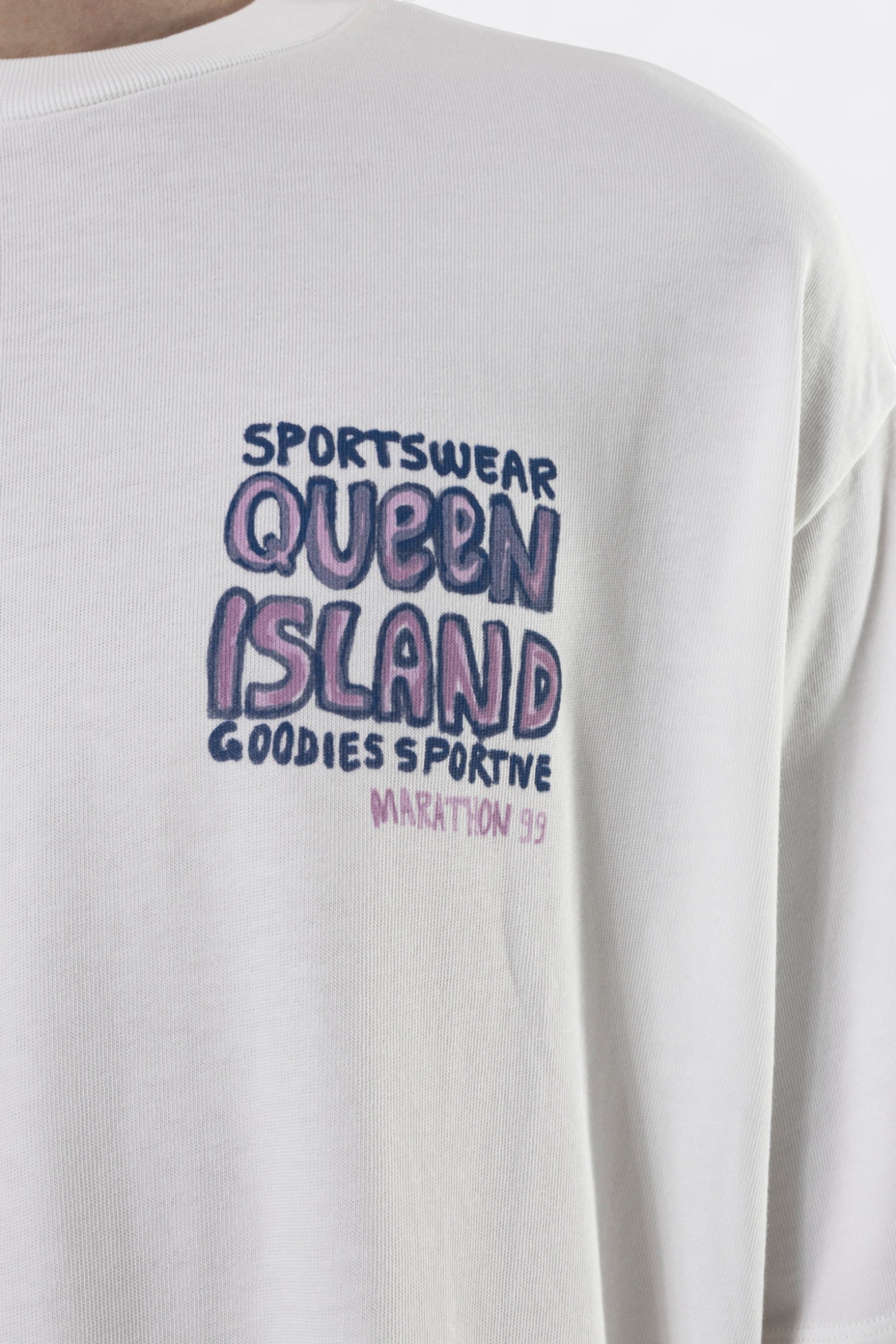 Goodies Sportive - Queen Island Tee (White)