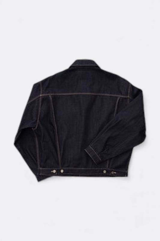 Goodies Sportive - Raw Denim Trucker Jacket (Indigo)