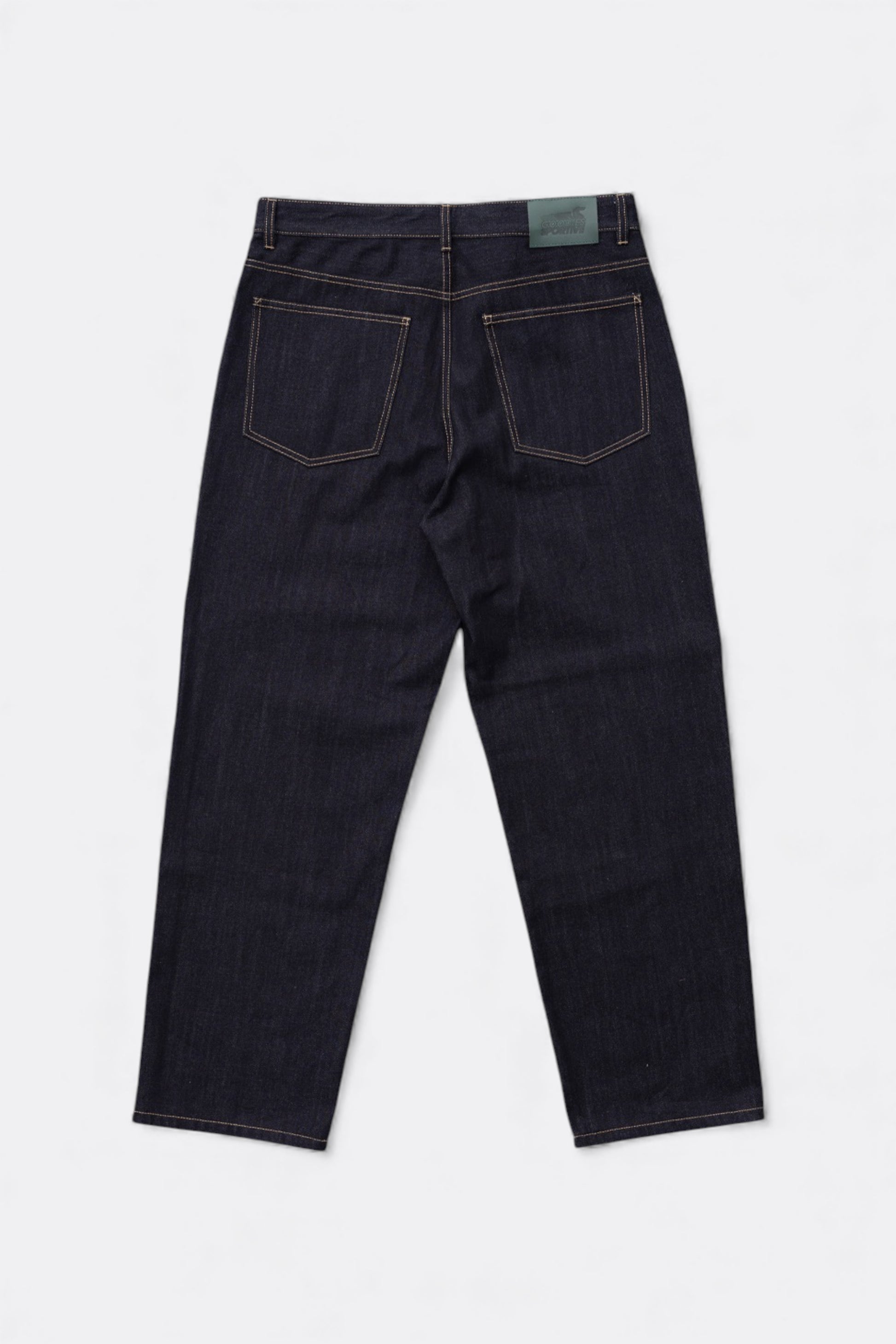 Goodies Sportive - Raw Denim Wide Leg Pants (Indigo)