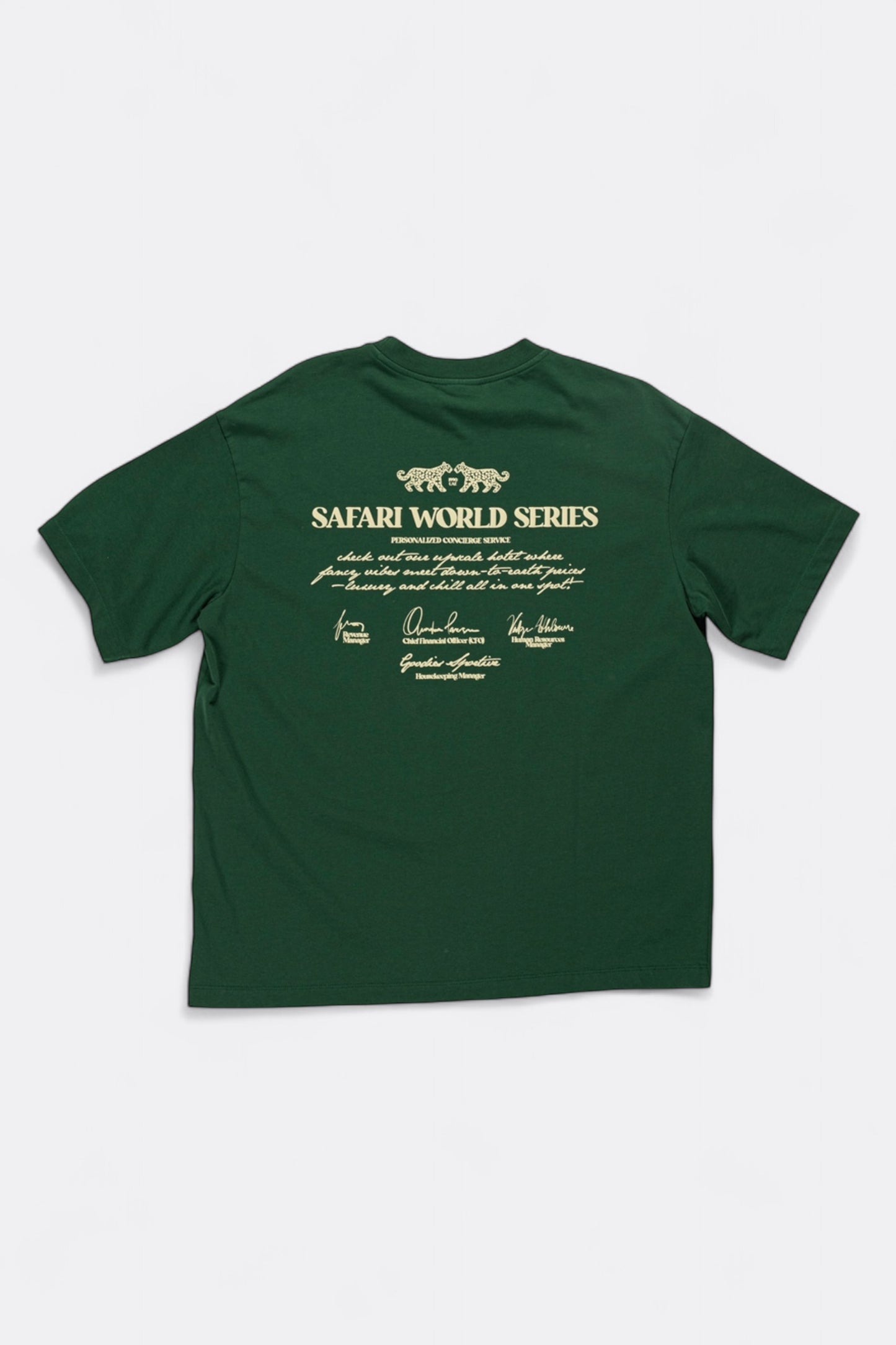 Goodies Sportive - Safari World Series Tee (Green)