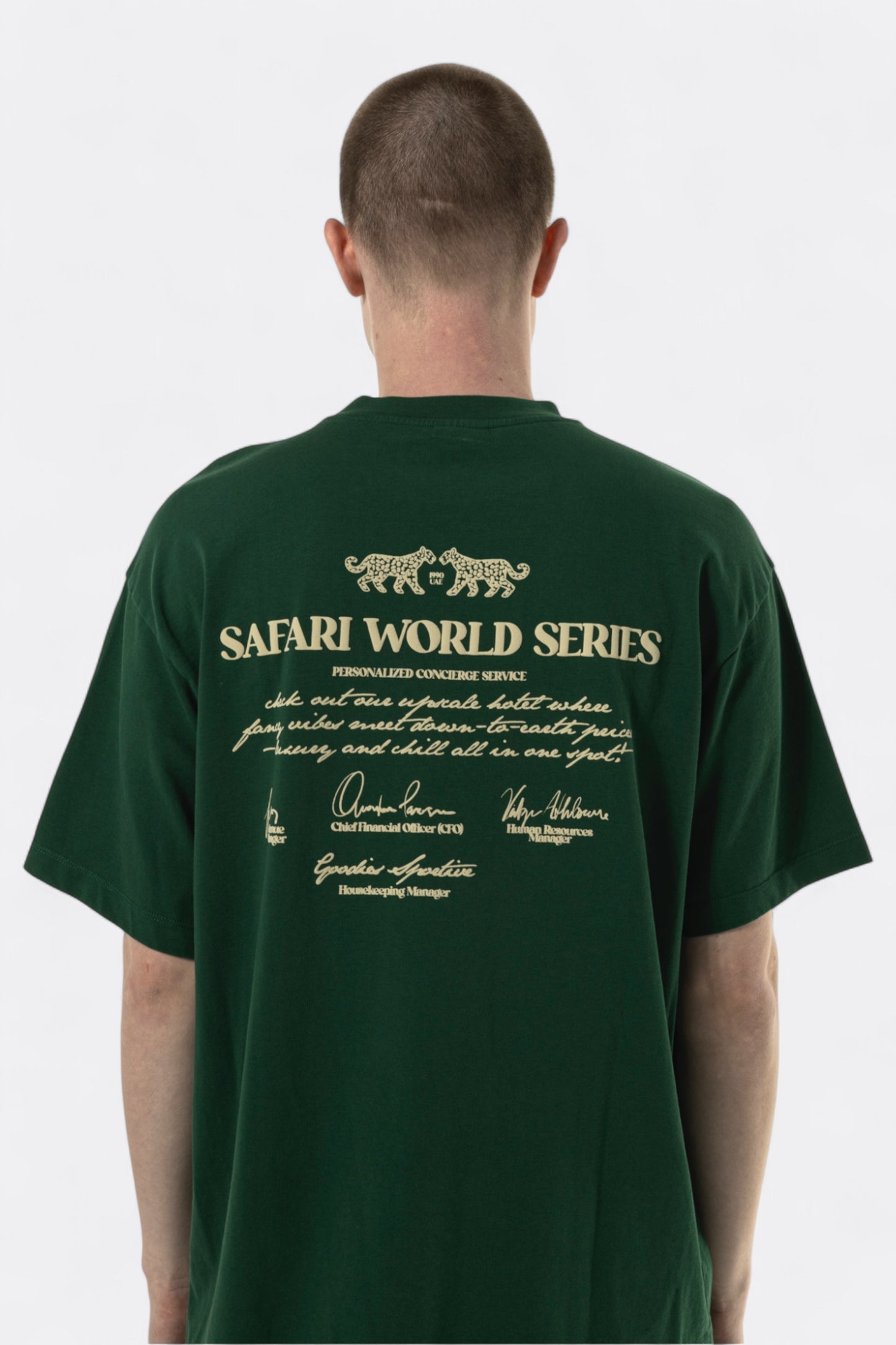 Goodies Sportive - Safari World Series Tee (Green)