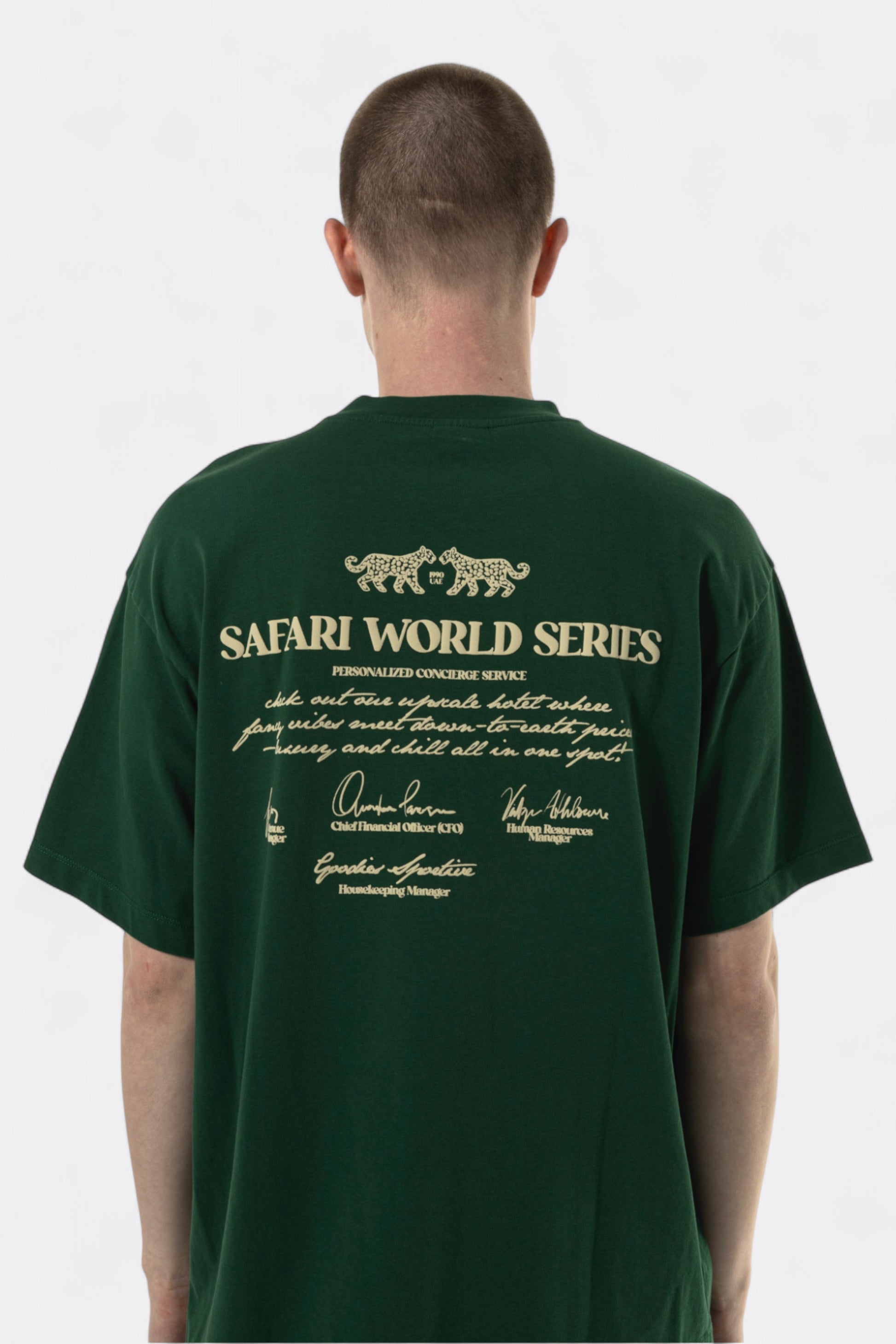 Goodies Sportive - Safari World Series Tee (Green)