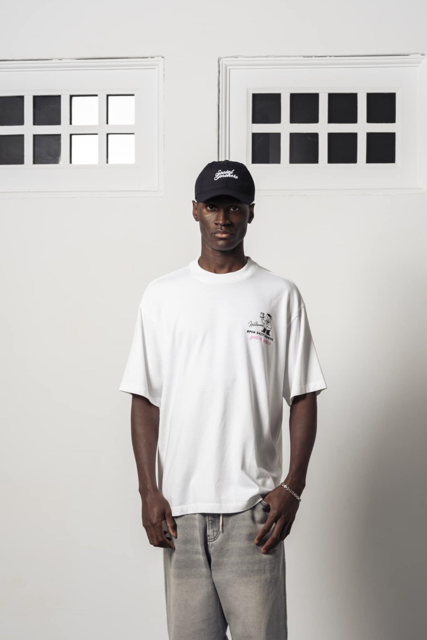 Goodies Sportive - Sand Store Tee (White)