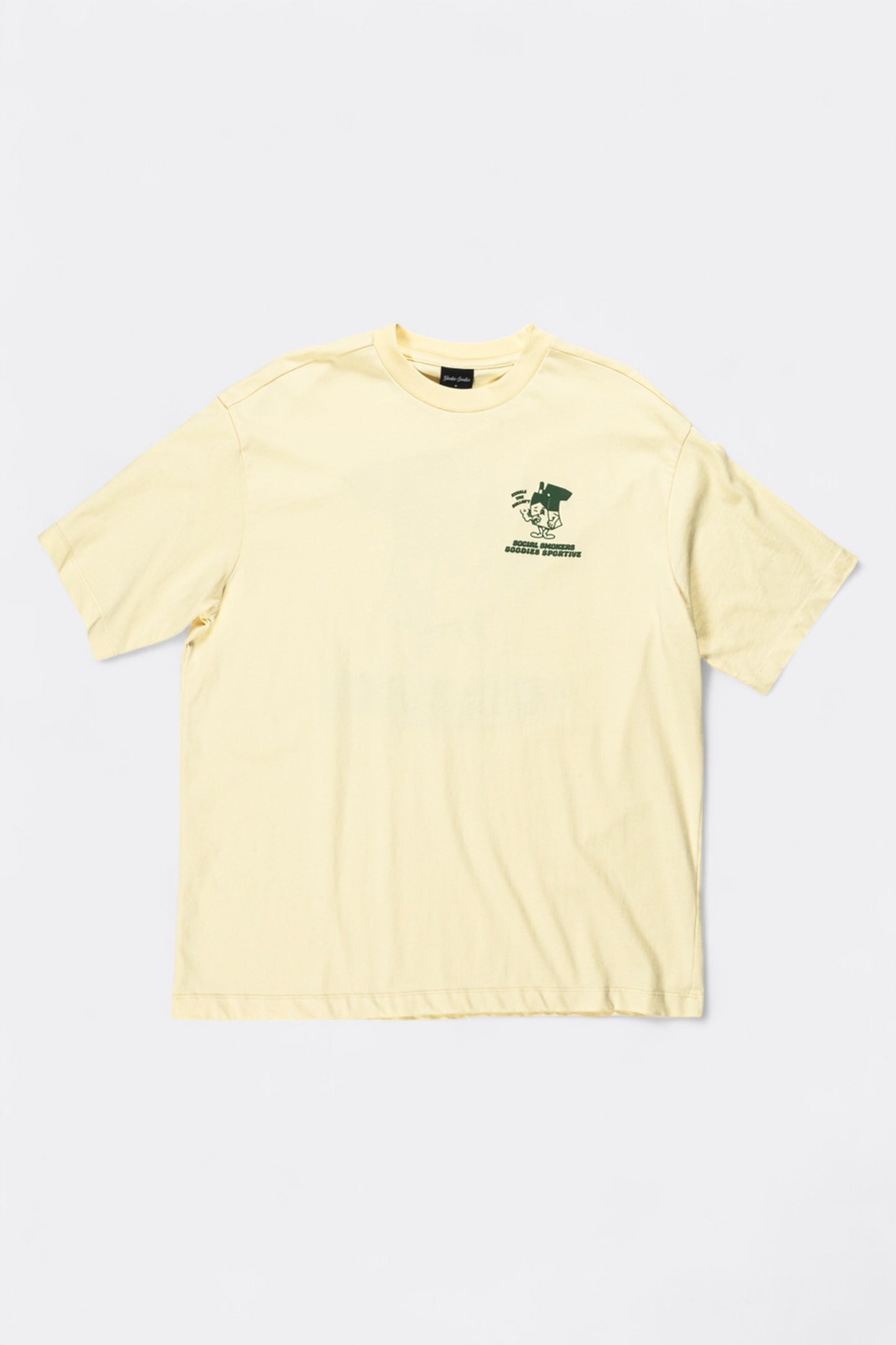 Goodies Sportive - Social Smokers Tee (Butter)