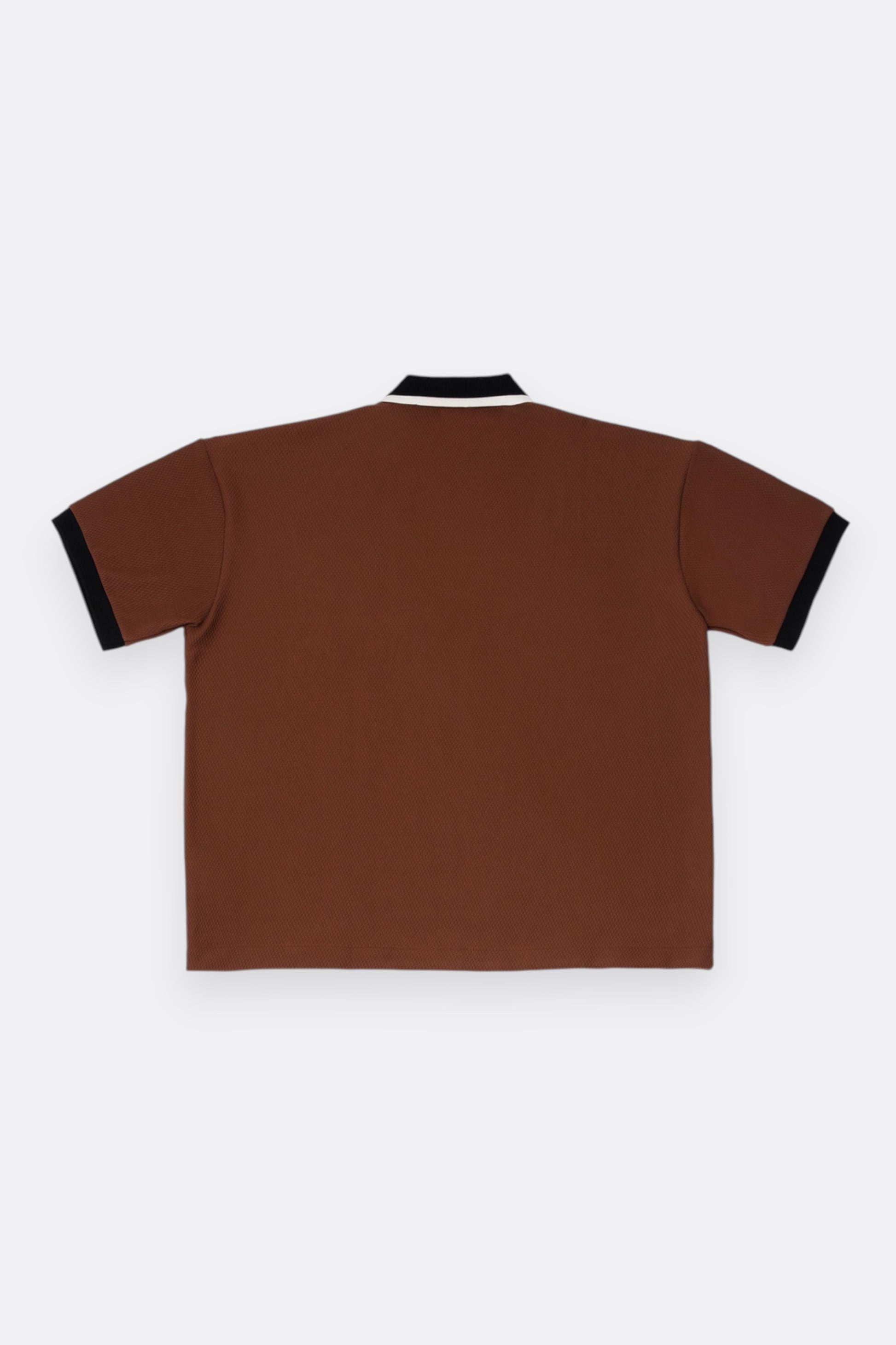 Goodies Sportive SPRTV Football Tee Brown | T-Shirt Polyester Brodé Portugal