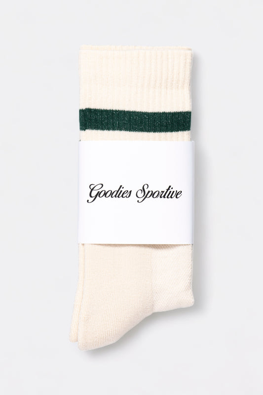 Goodies Sportive - Striped Sock 90s (Green)