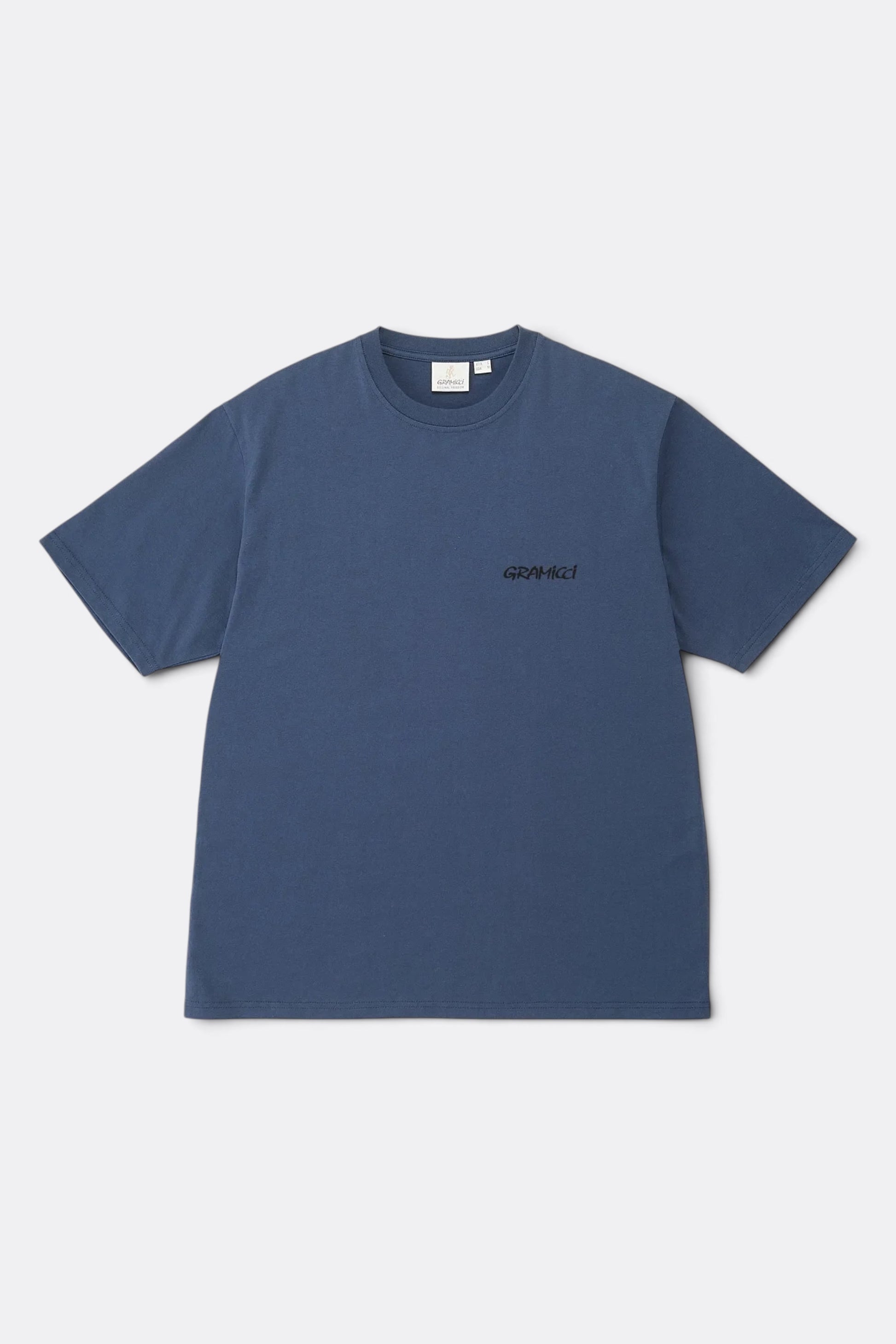 GRAMICCI Bass Tee Navy | T-Shirt Coton Graphique Outdoor | Edgar Bdx