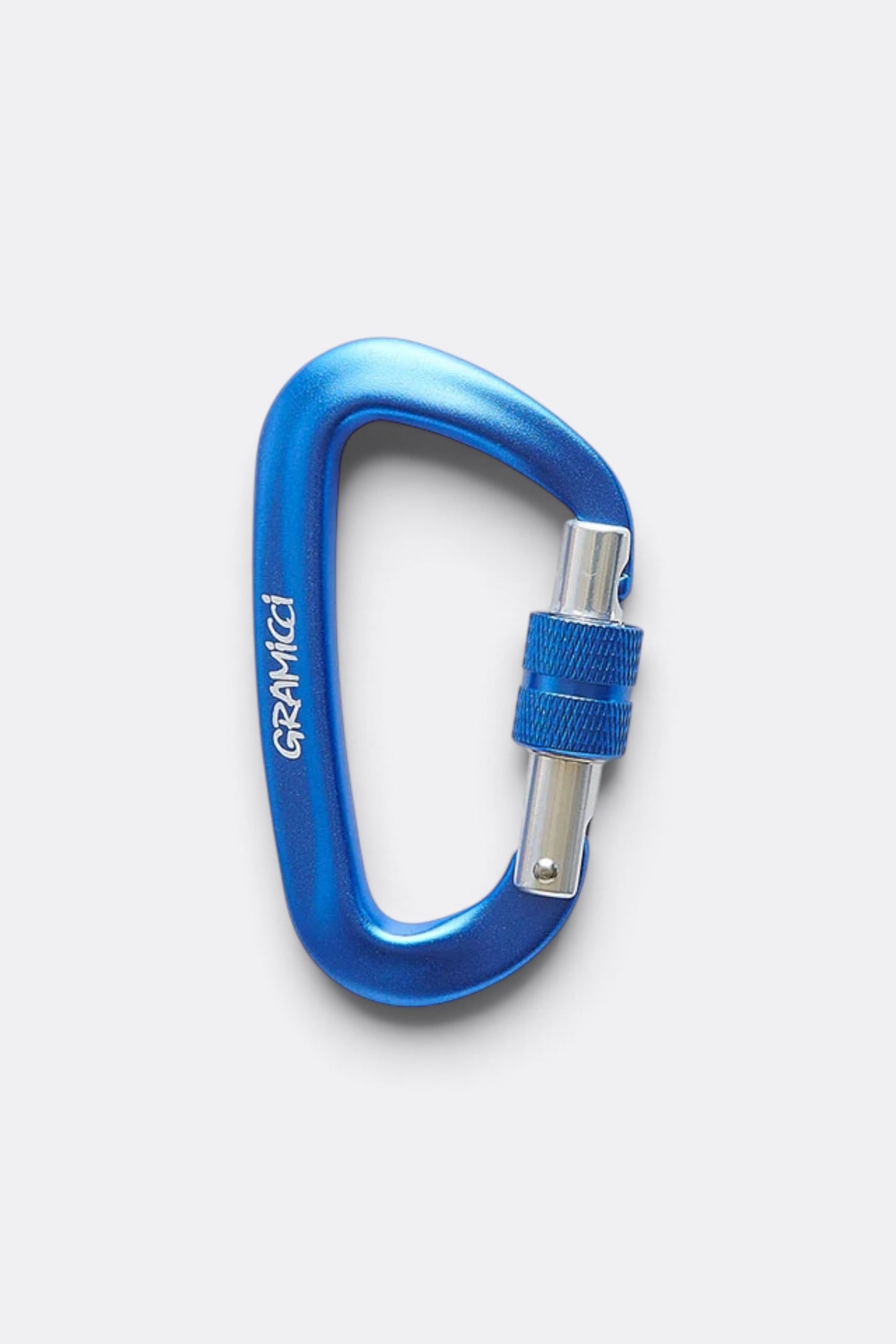GRAMICCI Carabiner Blue | Mousqueton Aluminium Anodisé Outdoor | Edgar Bdx