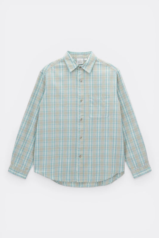 Gramicci - Checkered Ombre Shirt (Blue)