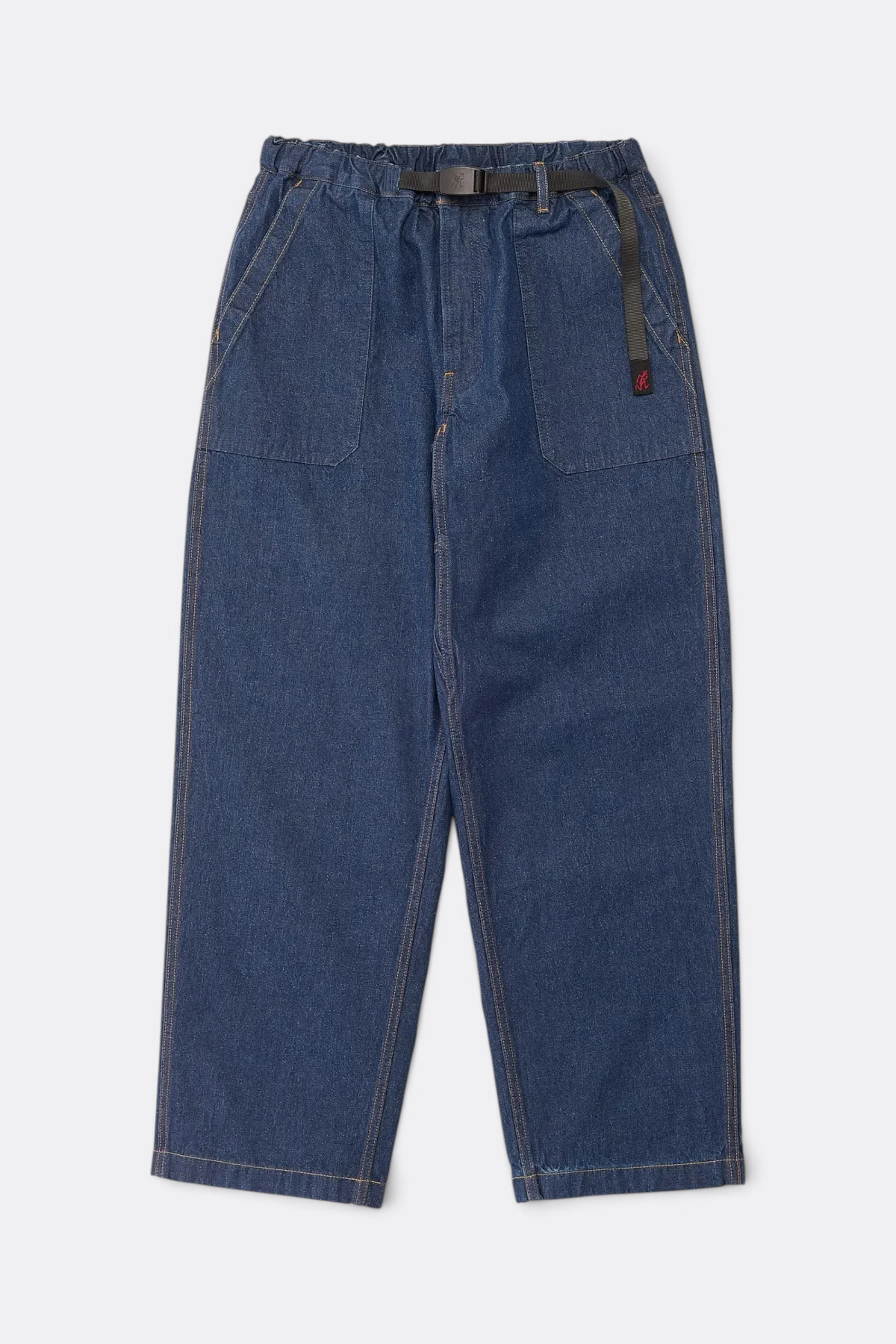GRAMICCI Denim Fatigue Pant Rinsed Indigo | Pantalon Coton Outdoor | Edgar Bdx