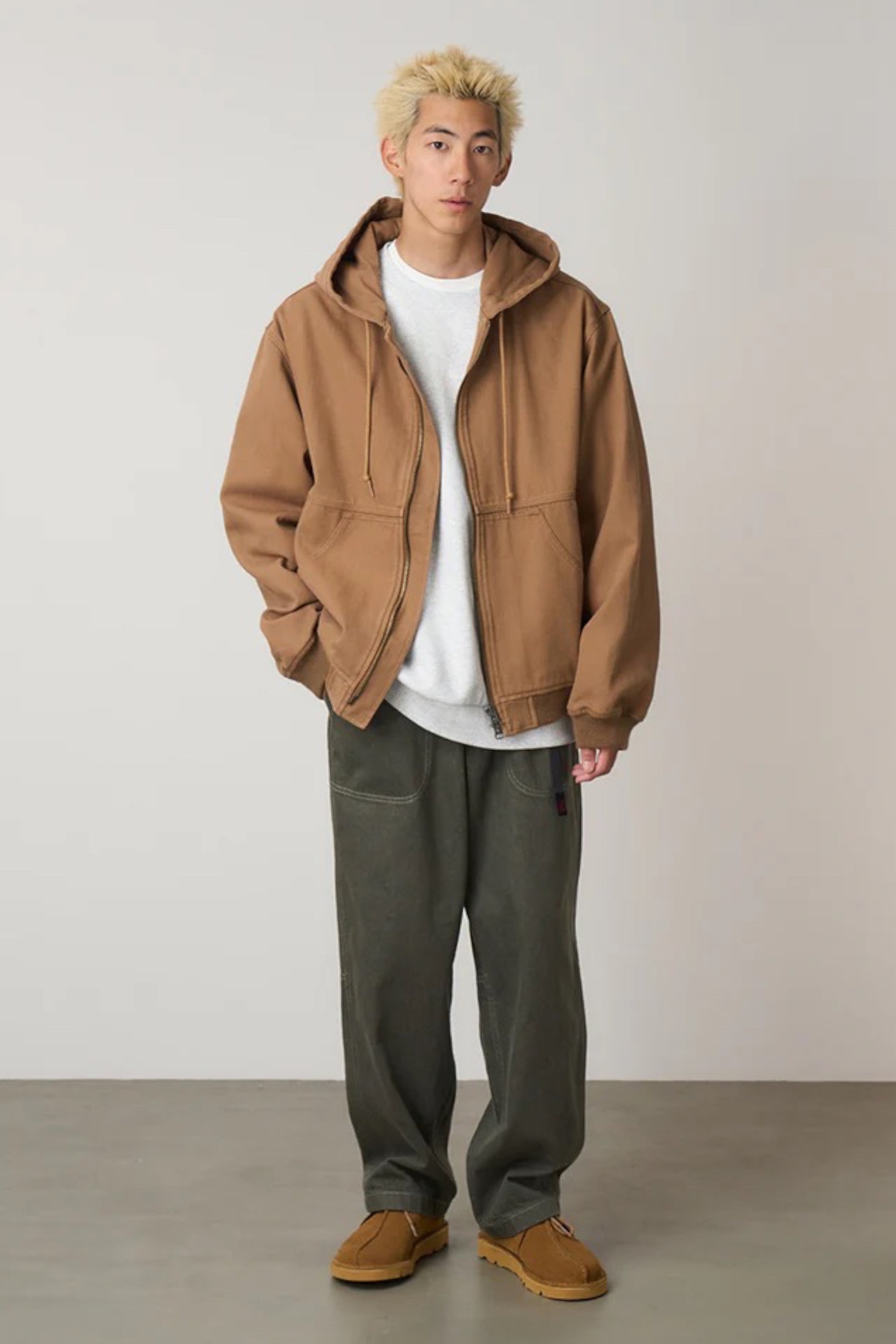 Gramicci - El Cap Canvas Hooded Jacket (Walnut)