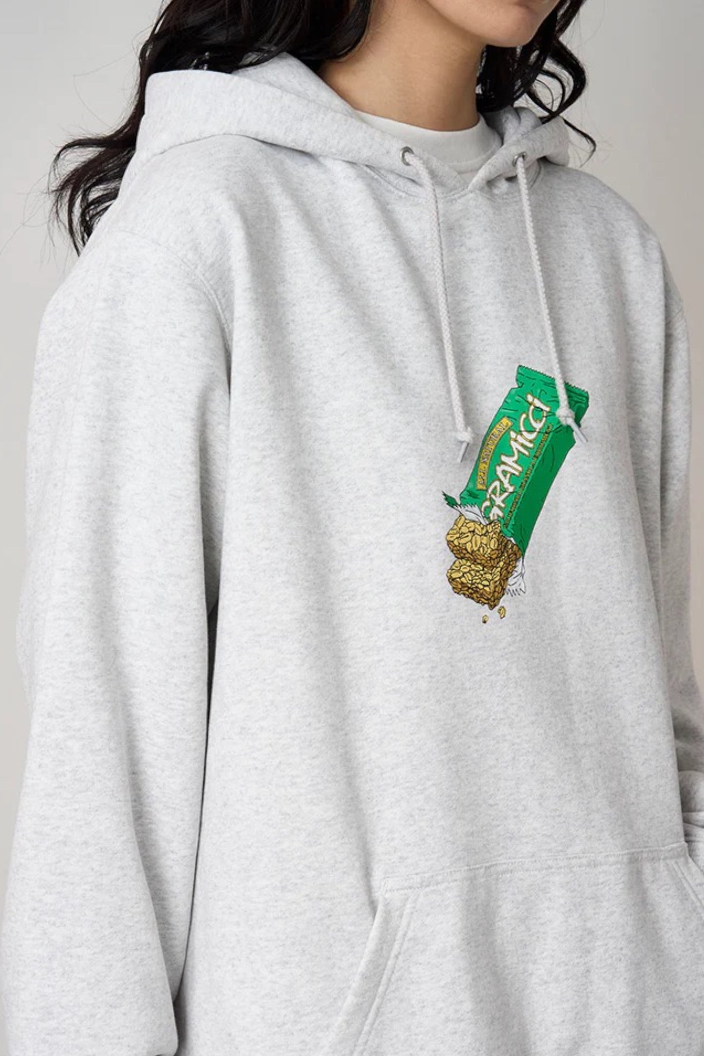 Gramicci - Granola Hooded Sweatshirt (Heather Ash)