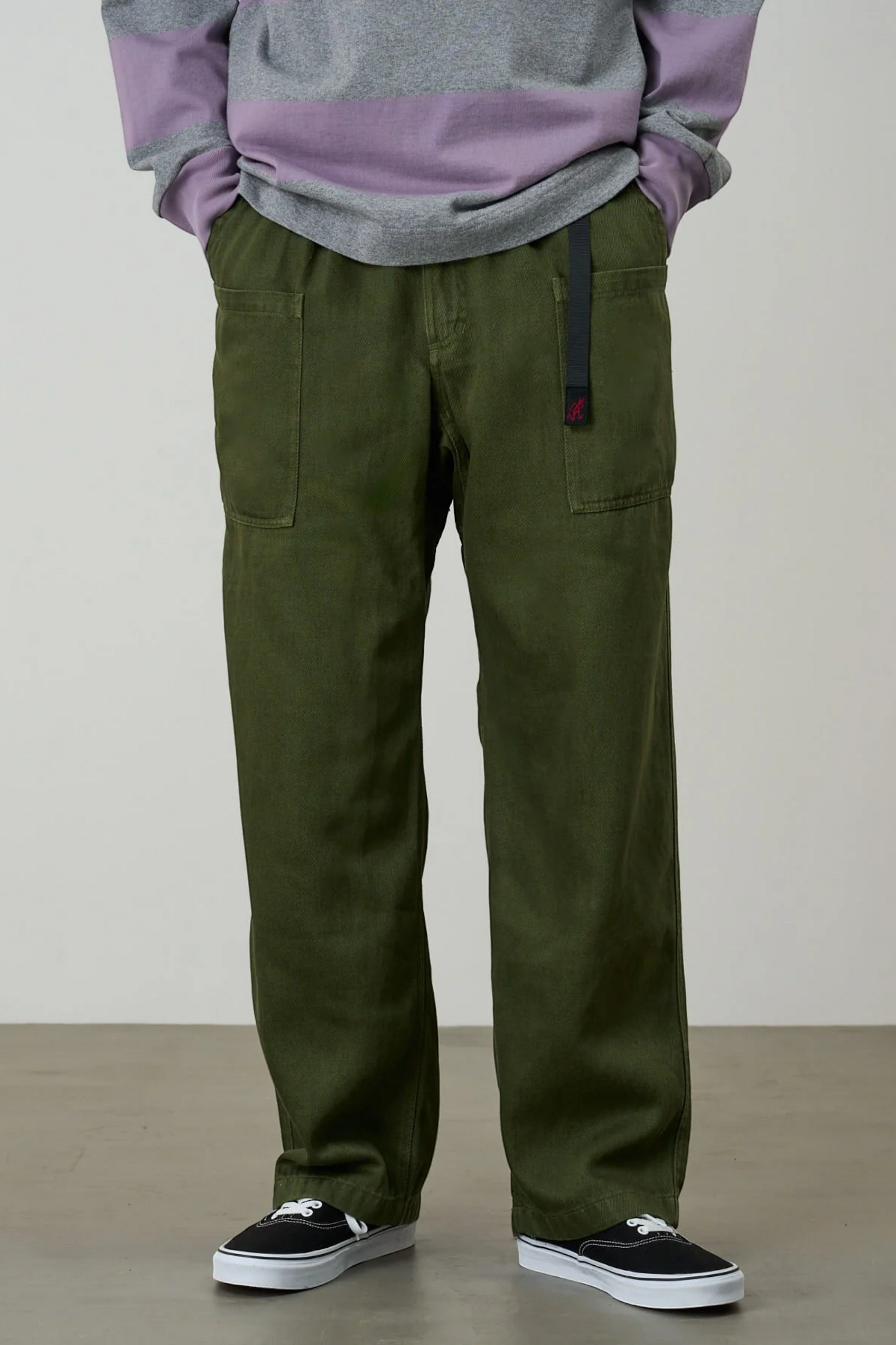 GRAMICCI Hemp Relaxed Pant Olive | Pantalon Coton Chanvre Outdoor | Edgar Bdx