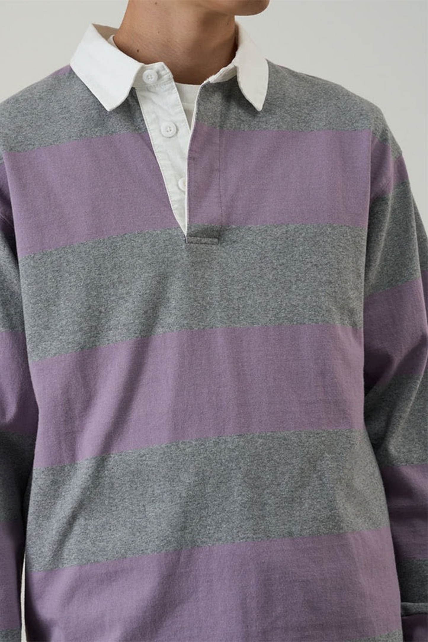 Gramicci - Langdon Rugby Shirt (Heather / Purple)