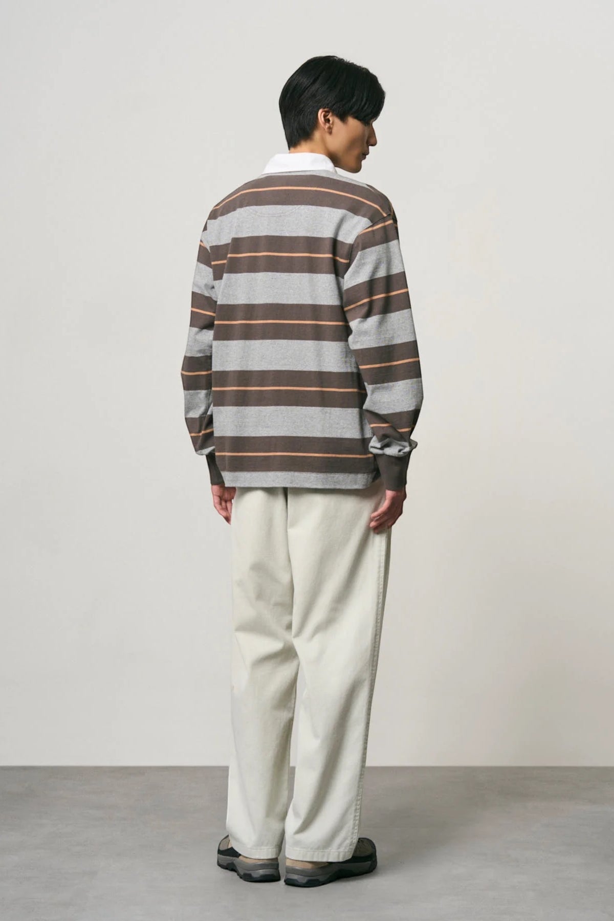 GRAMICCI Langdon Rugby Shirt Hunter Grey | Coton Jersey | Edgar Bdx