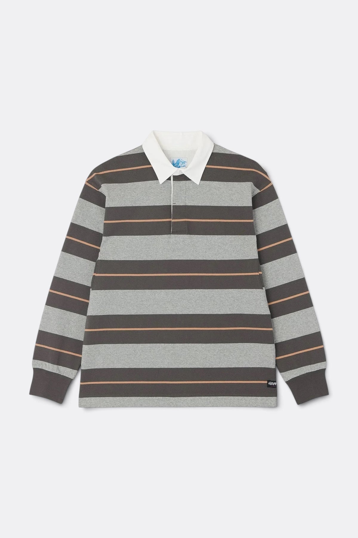 GRAMICCI Langdon Rugby Shirt Hunter Grey | Coton Jersey | Edgar Bdx