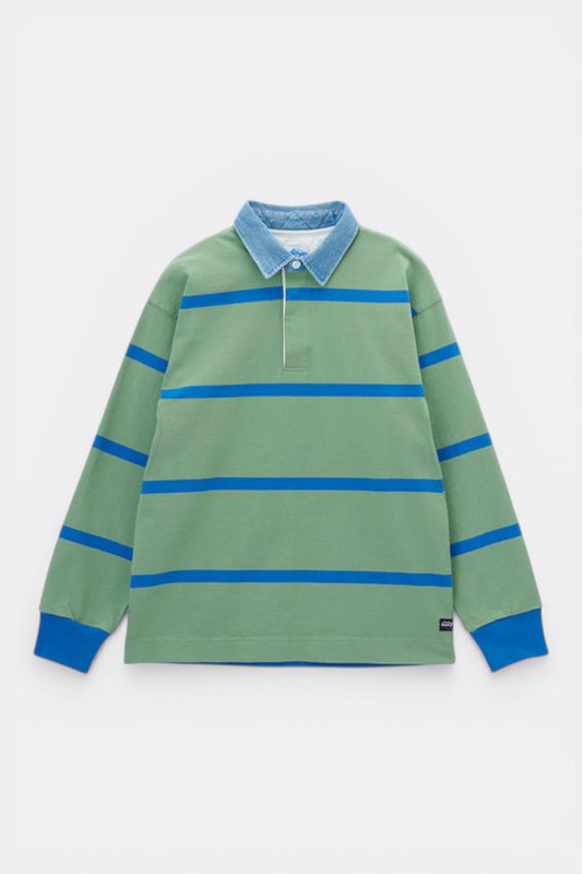 Gramicci - Langdon Rugby Shirt (Olive / Blue)