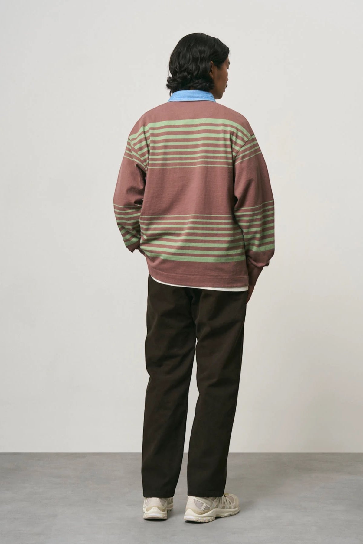 GRAMICCI Langdon Rugby Shirt Peppercorn | Coton Jersey | Edgar Bdx