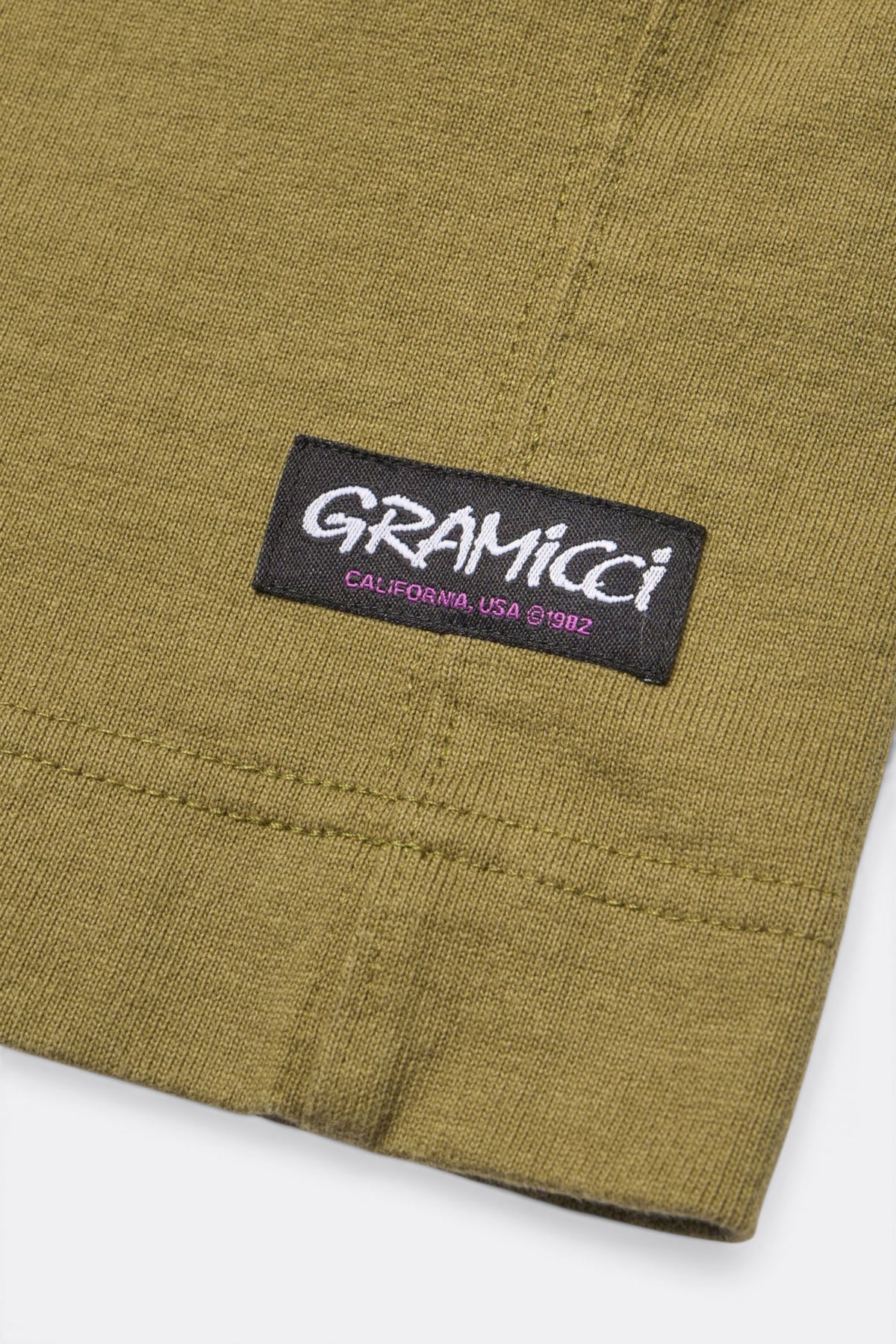 GRAMICCI Langdon Rugby Shirt Winter Olive | Coton Jersey | Edgar Bdx