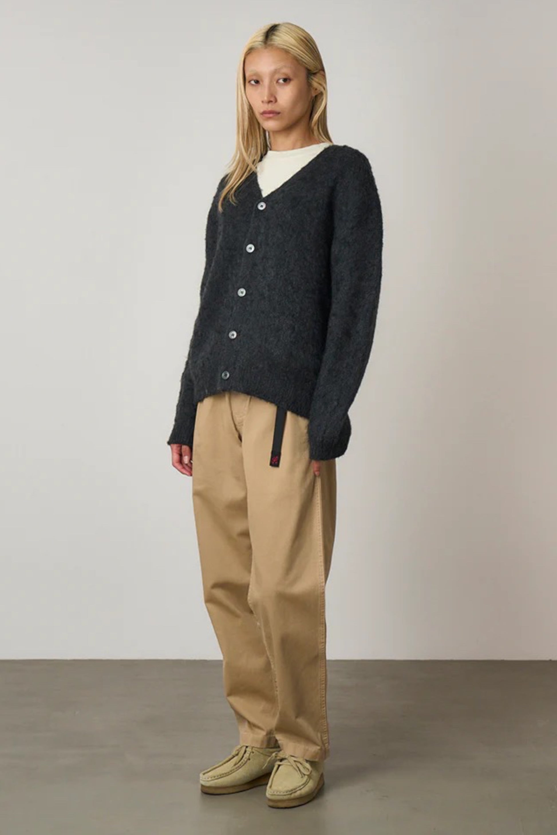 Gramicci - Mohair Cardigan (Charcoal)