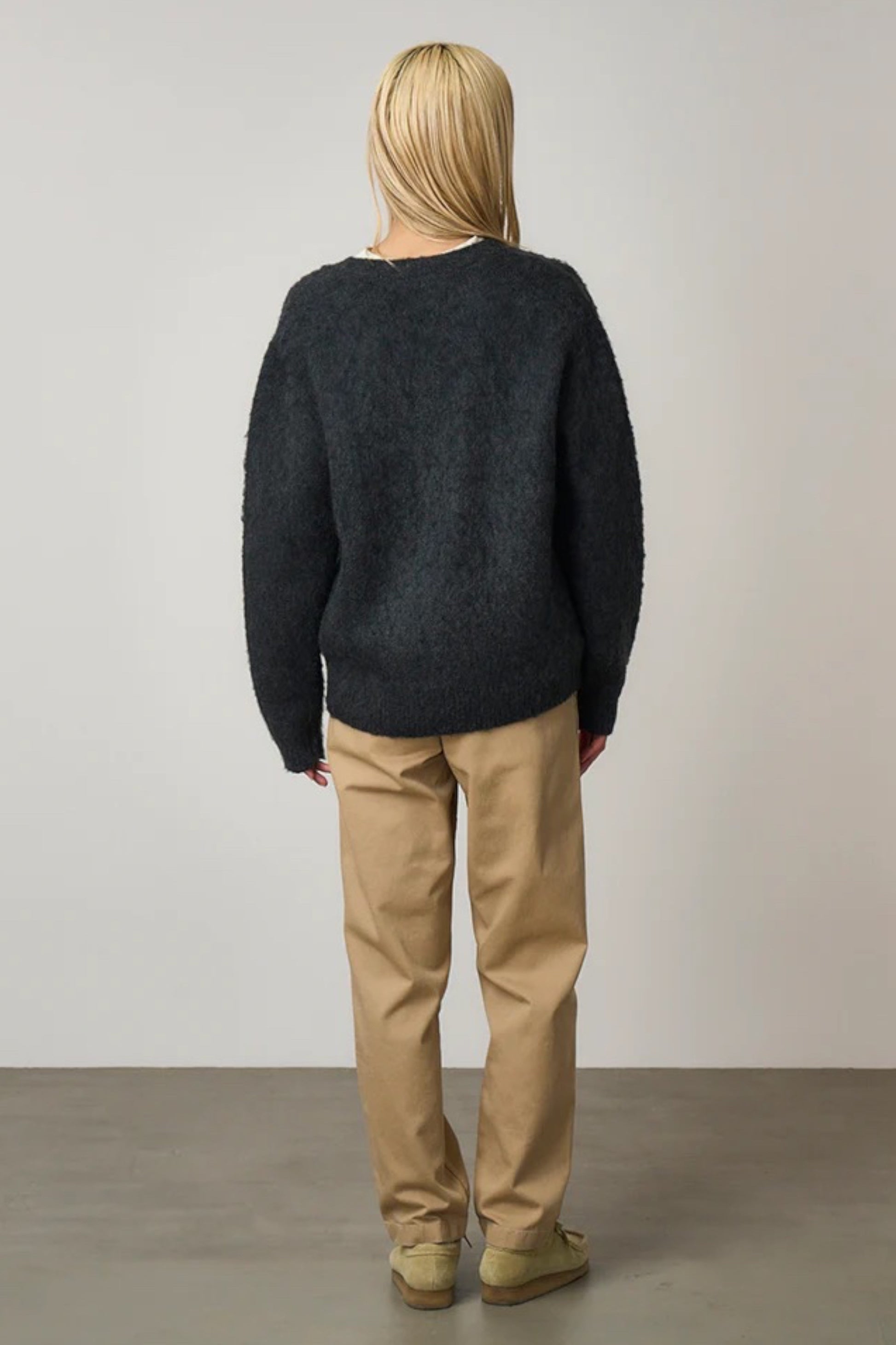 Gramicci - Mohair Cardigan (Charcoal)