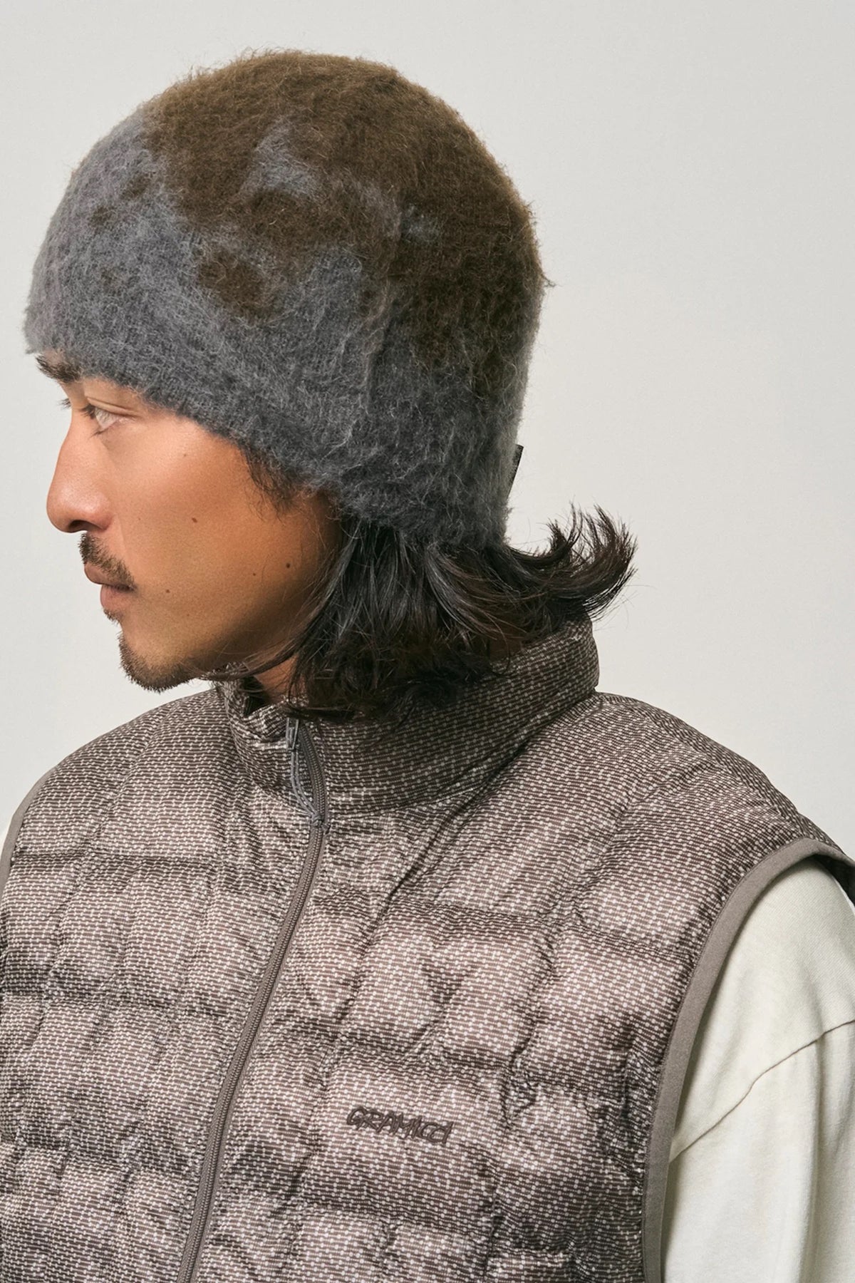 GRAMICCI Mohair Splatter Beanie Slate Splatter | Edgar Bdx